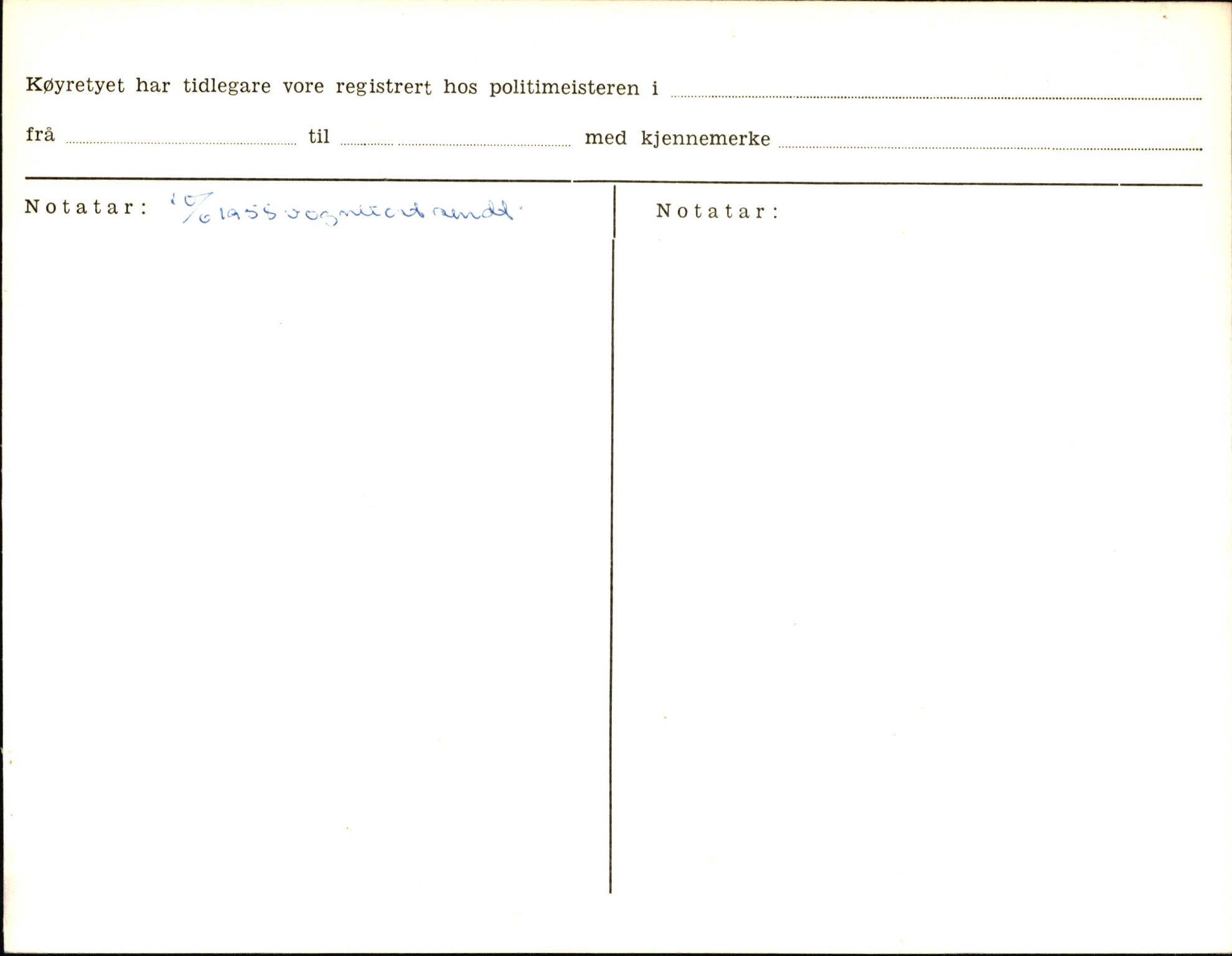 Statens vegvesen, Sogn og Fjordane vegkontor, AV/SAB-A-5301/4/F/L0006: Registerkort utmeldte Fjordane S8300-9500, 1930-1961, p. 57