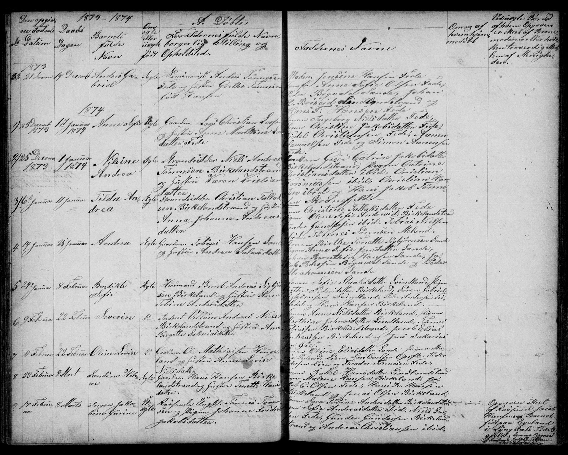 Kvinesdal sokneprestkontor, SAK/1111-0026/F/Fb/Fba/L0003: Parish register (copy) no. B 3, 1858-1893, p. 59