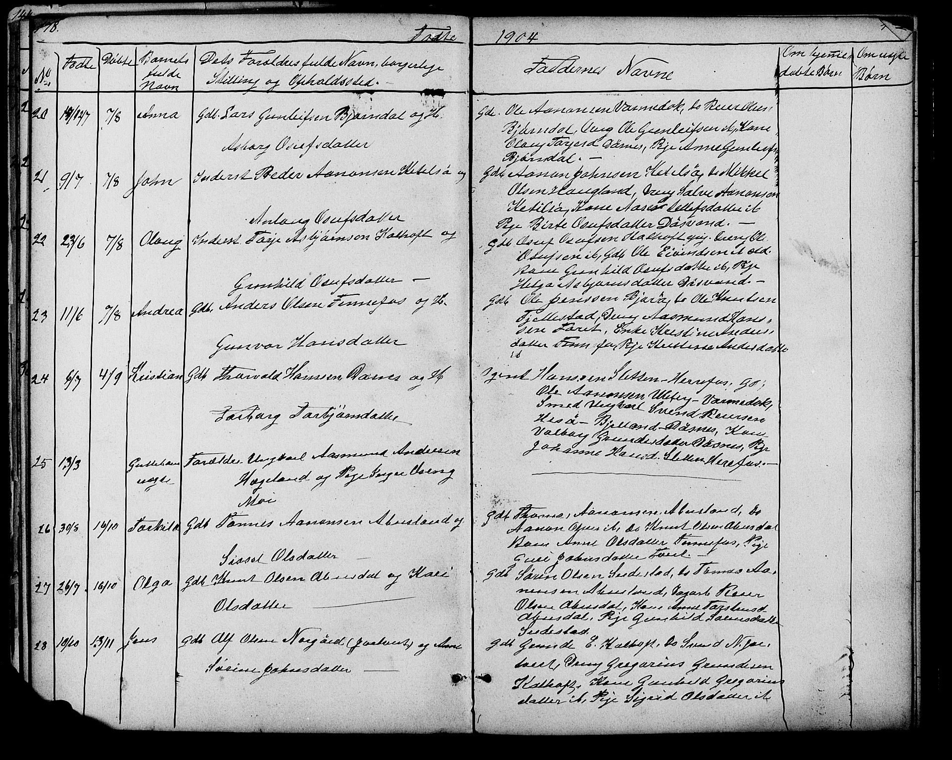 Evje sokneprestkontor, AV/SAK-1111-0008/F/Fb/Fbb/L0002: Parish register (copy) no. B 2, 1879-1909, p. 178-179