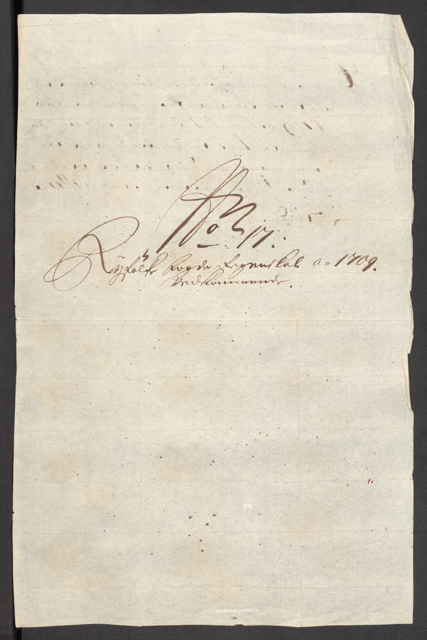 Rentekammeret inntil 1814, Reviderte regnskaper, Fogderegnskap, RA/EA-4092/R47/L2861: Fogderegnskap Ryfylke, 1706-1709, p. 427