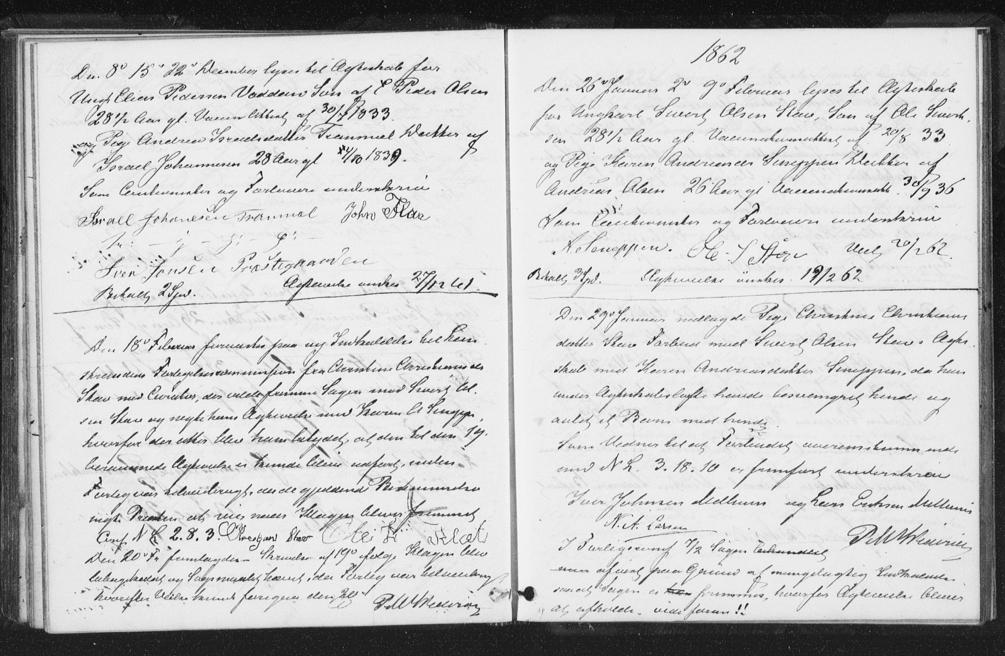 Melhus sokneprestkontor, AV/SAT-A-1141/1/I/I1/I1f/L0009: Banns register no. 691.I.1F9, 1850-1866