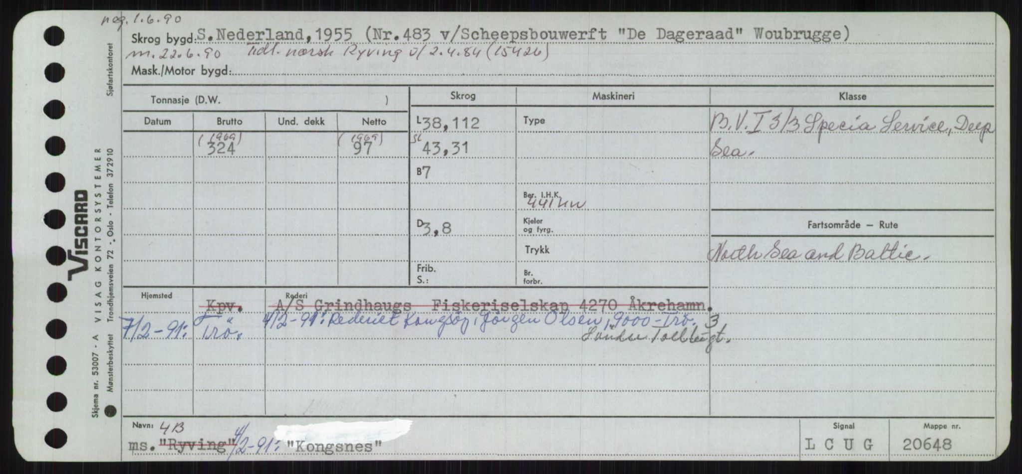 Sjøfartsdirektoratet med forløpere, Skipsmålingen, RA/S-1627/H/Ha/L0003/0002: Fartøy, Hilm-Mar / Fartøy, Kom-Mar, p. 23