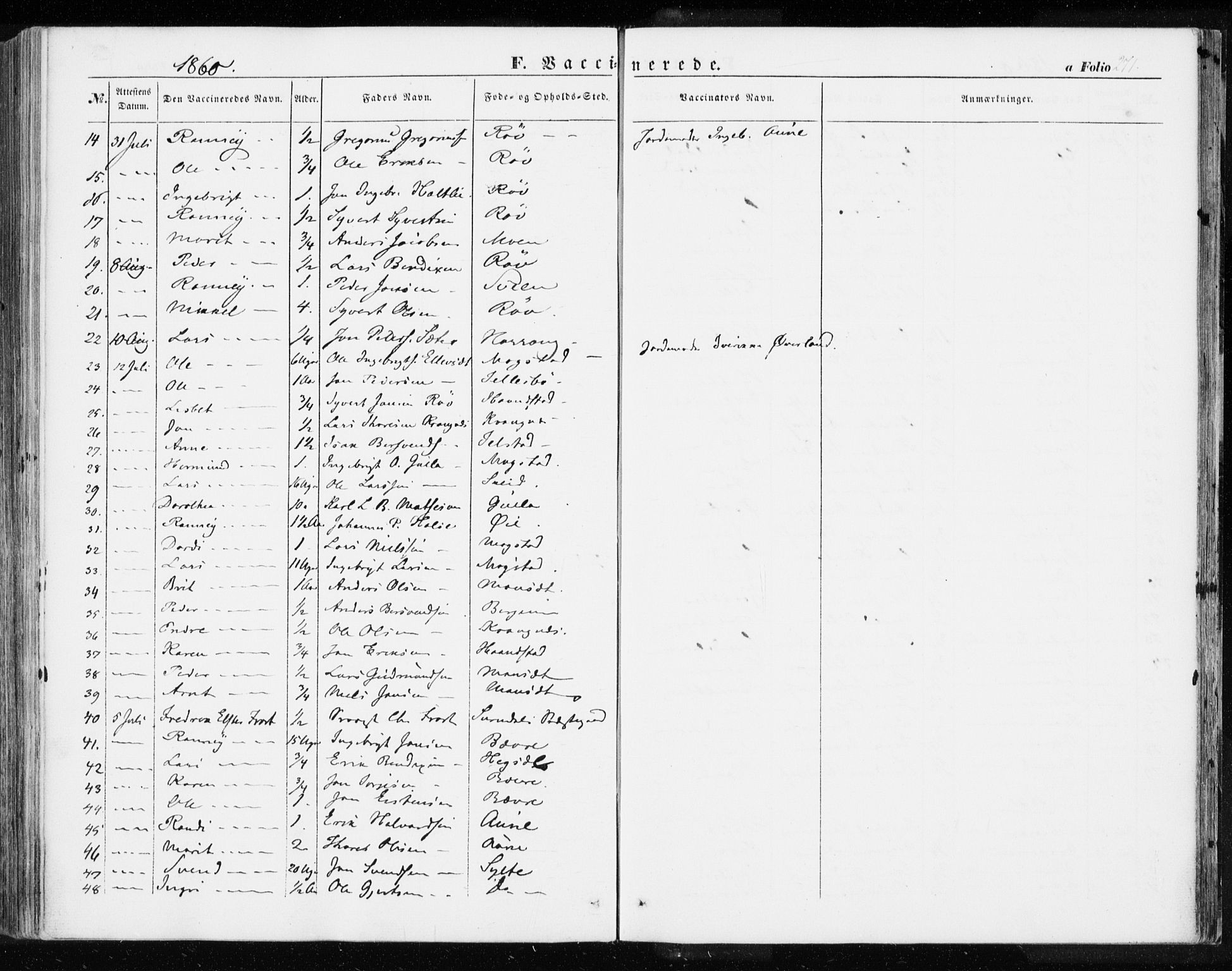 Ministerialprotokoller, klokkerbøker og fødselsregistre - Møre og Romsdal, AV/SAT-A-1454/595/L1044: Parish register (official) no. 595A06, 1852-1863, p. 271