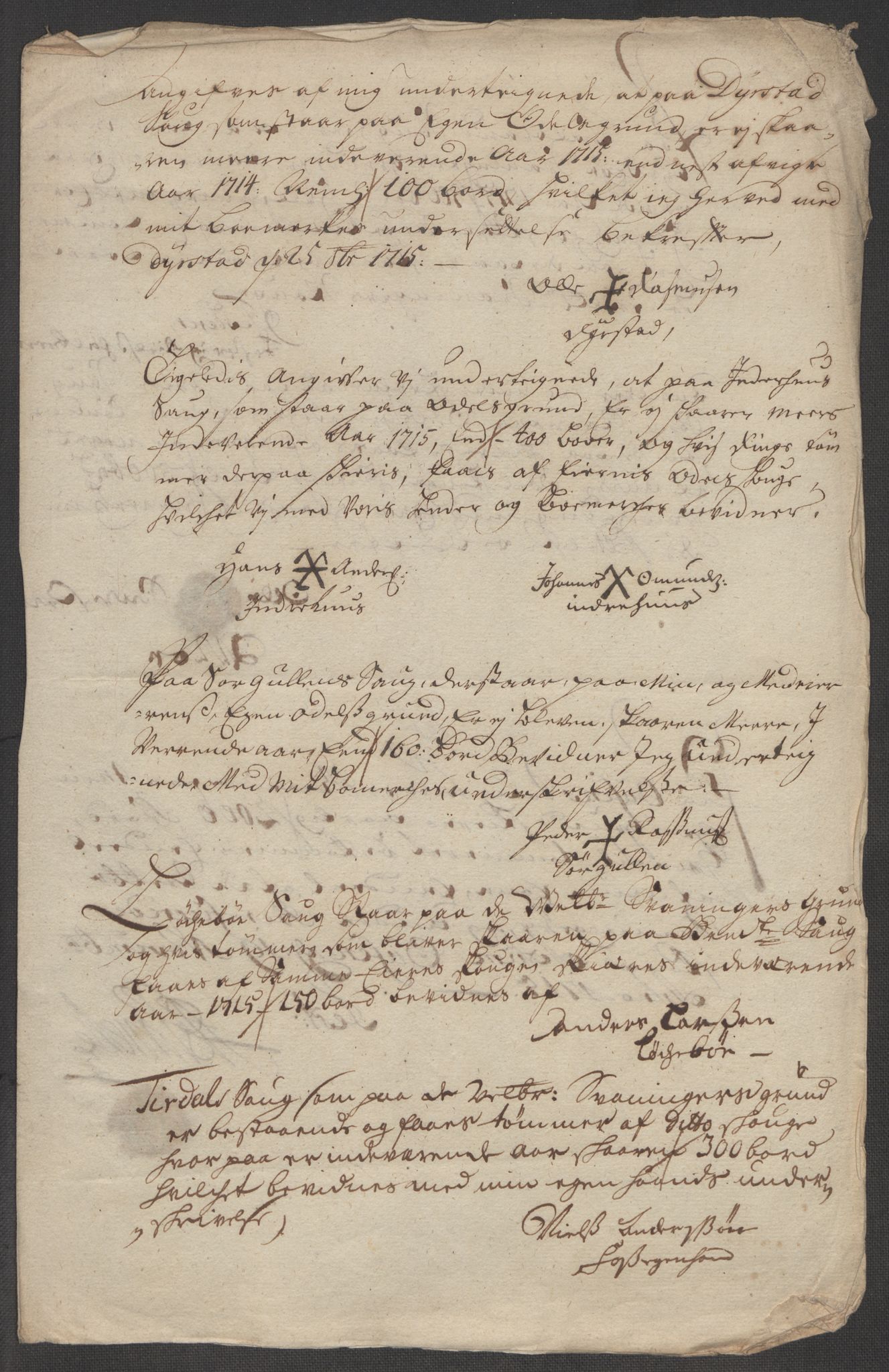 Rentekammeret inntil 1814, Reviderte regnskaper, Fogderegnskap, AV/RA-EA-4092/R53/L3439: Fogderegnskap Sunn- og Nordfjord, 1715, p. 282