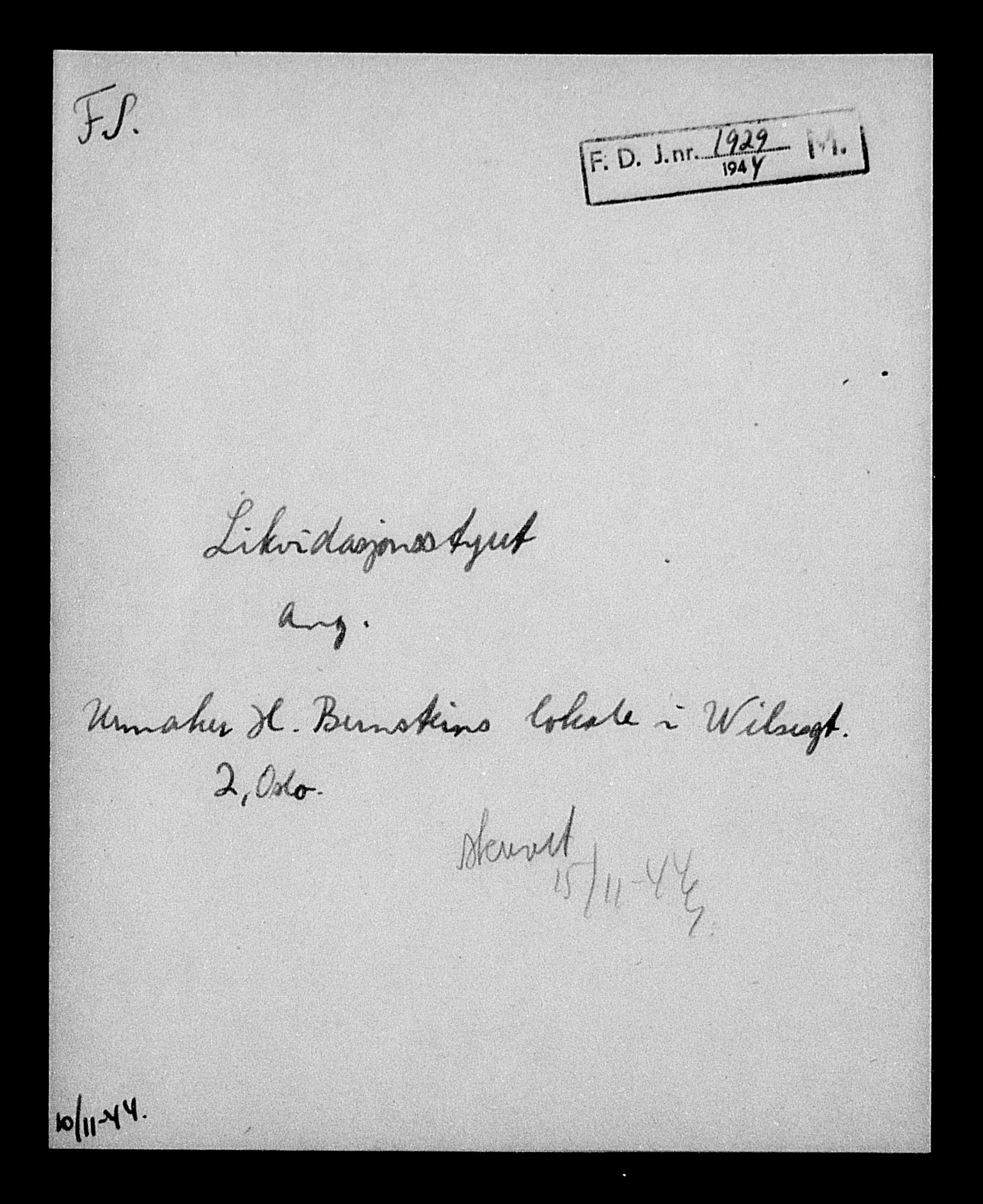 Justisdepartementet, Tilbakeføringskontoret for inndratte formuer, AV/RA-S-1564/H/Hc/Hcc/L0922: --, 1945-1947, p. 530