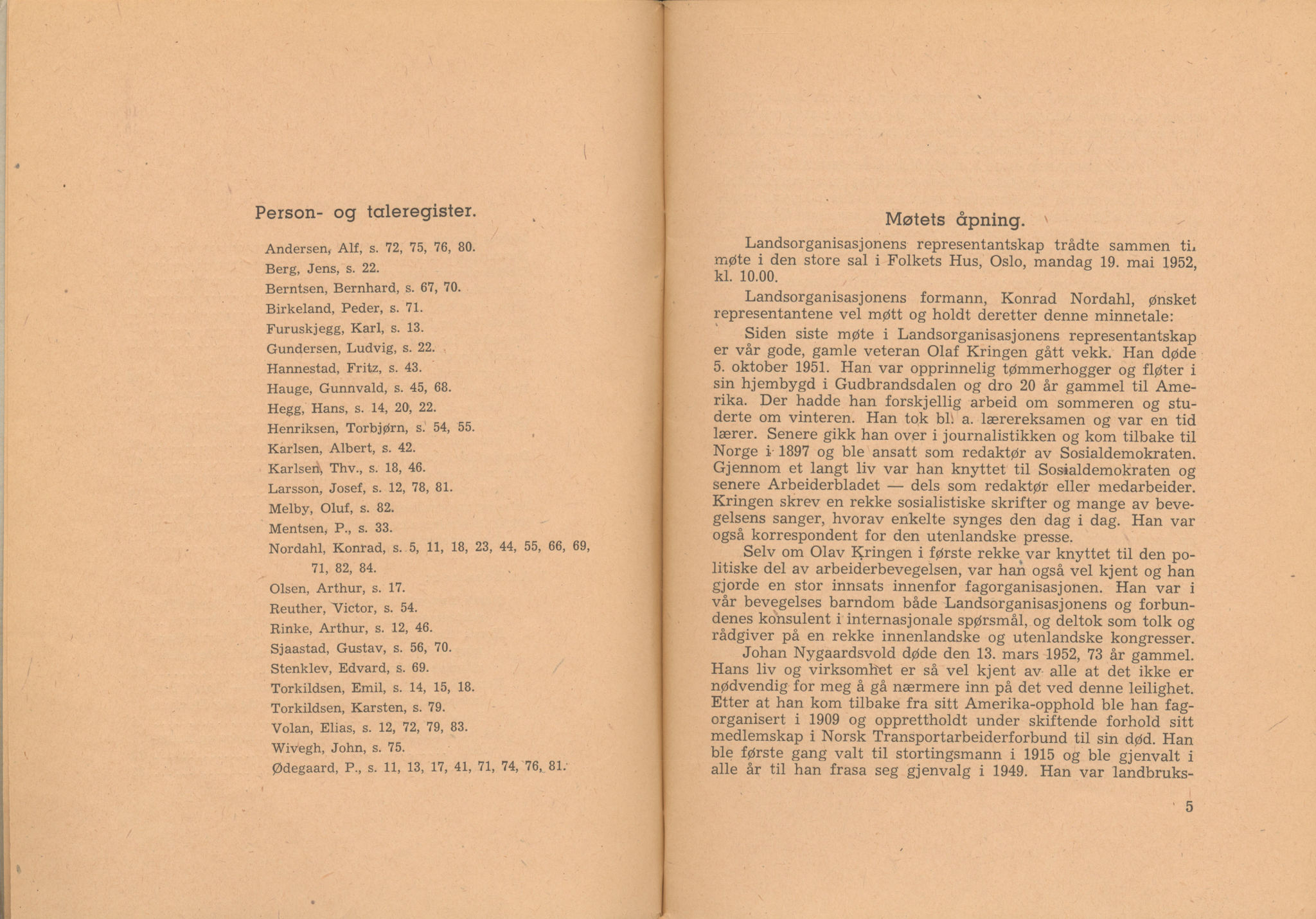 Landsorganisasjonen i Norge, AAB/ARK-1579, 1911-1953, p. 1143