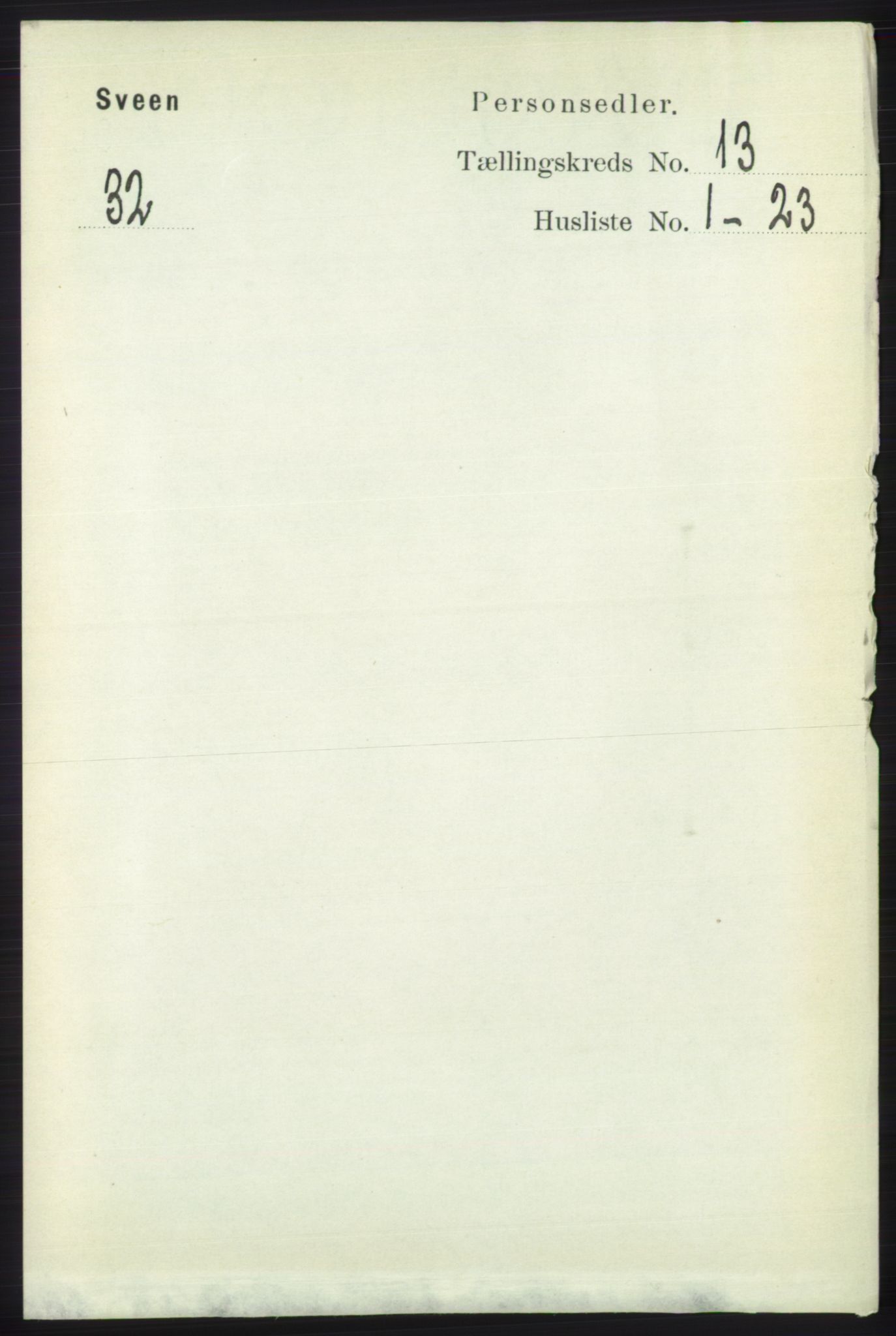 RA, 1891 census for 1216 Sveio, 1891, p. 3667