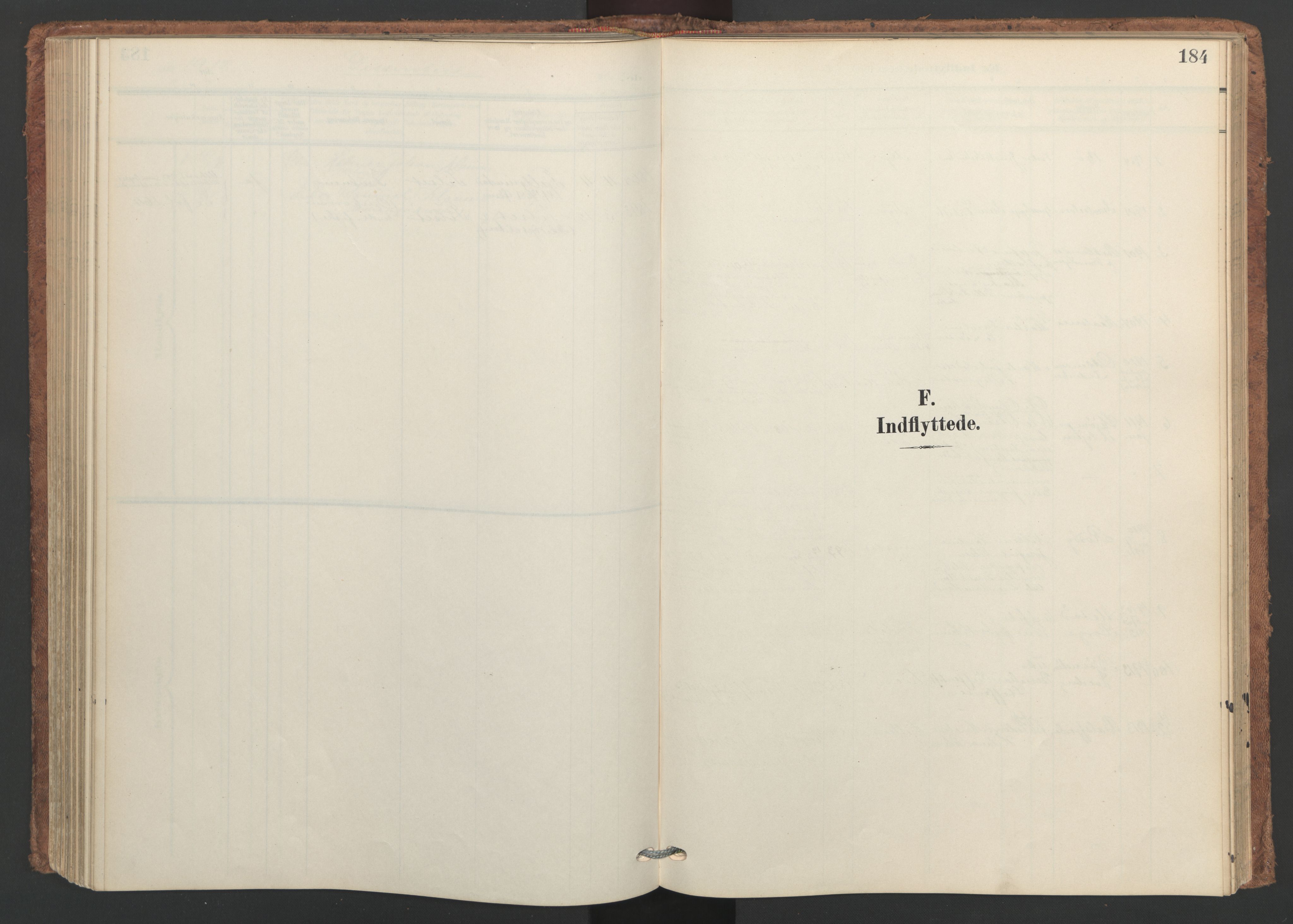 Ministerialprotokoller, klokkerbøker og fødselsregistre - Nordland, SAT/A-1459/893/L1339: Parish register (official) no. 893A11, 1904-1914, p. 184