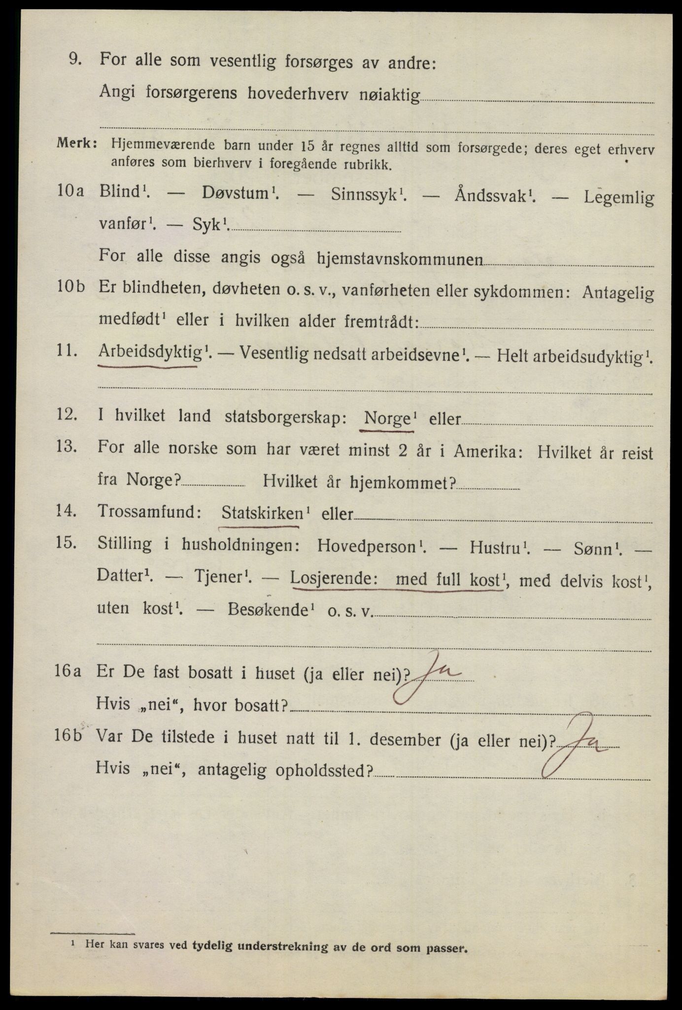 SAO, 1920 census for Feiring, 1920, p. 2179