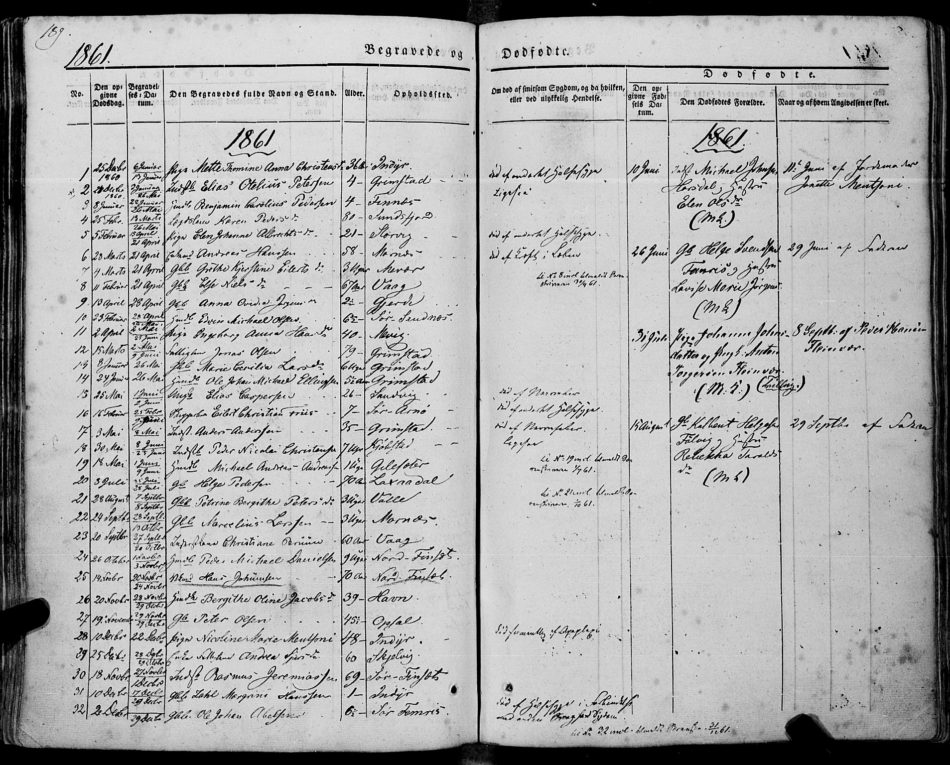 Ministerialprotokoller, klokkerbøker og fødselsregistre - Nordland, AV/SAT-A-1459/805/L0097: Parish register (official) no. 805A04, 1837-1861, p. 189