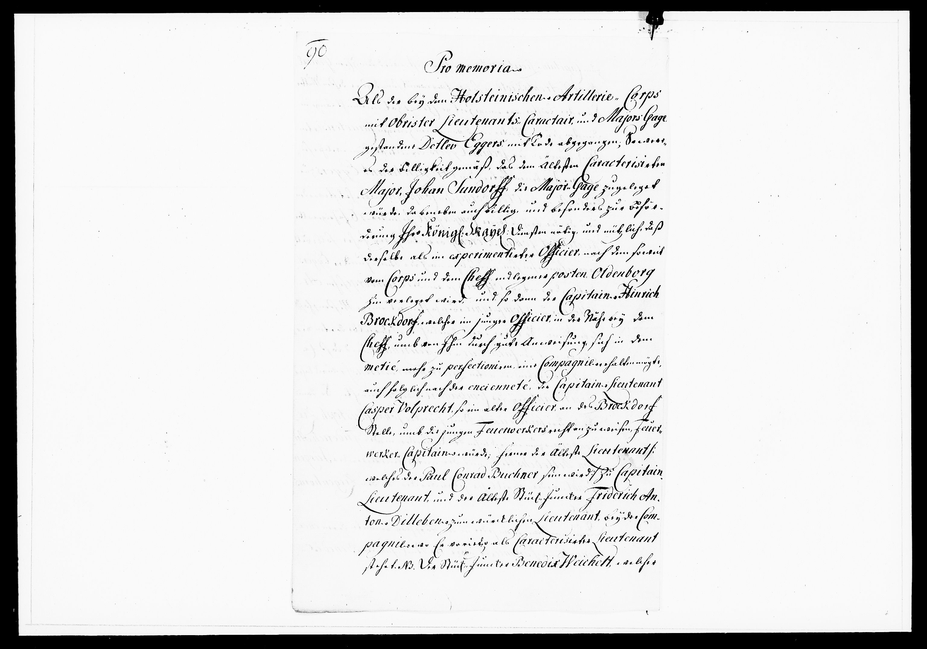 Krigskollegiet, Krigskancelliet, DRA/A-0006/-/1143-1150: Refererede sager, 1738, p. 534