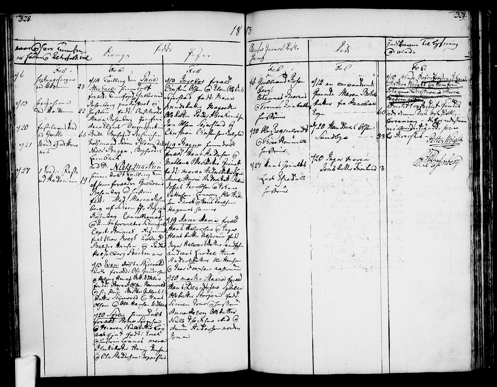 Hedrum kirkebøker, AV/SAKO-A-344/F/Fa/L0002: Parish register (official) no. I 2, 1785-1807, p. 328-329