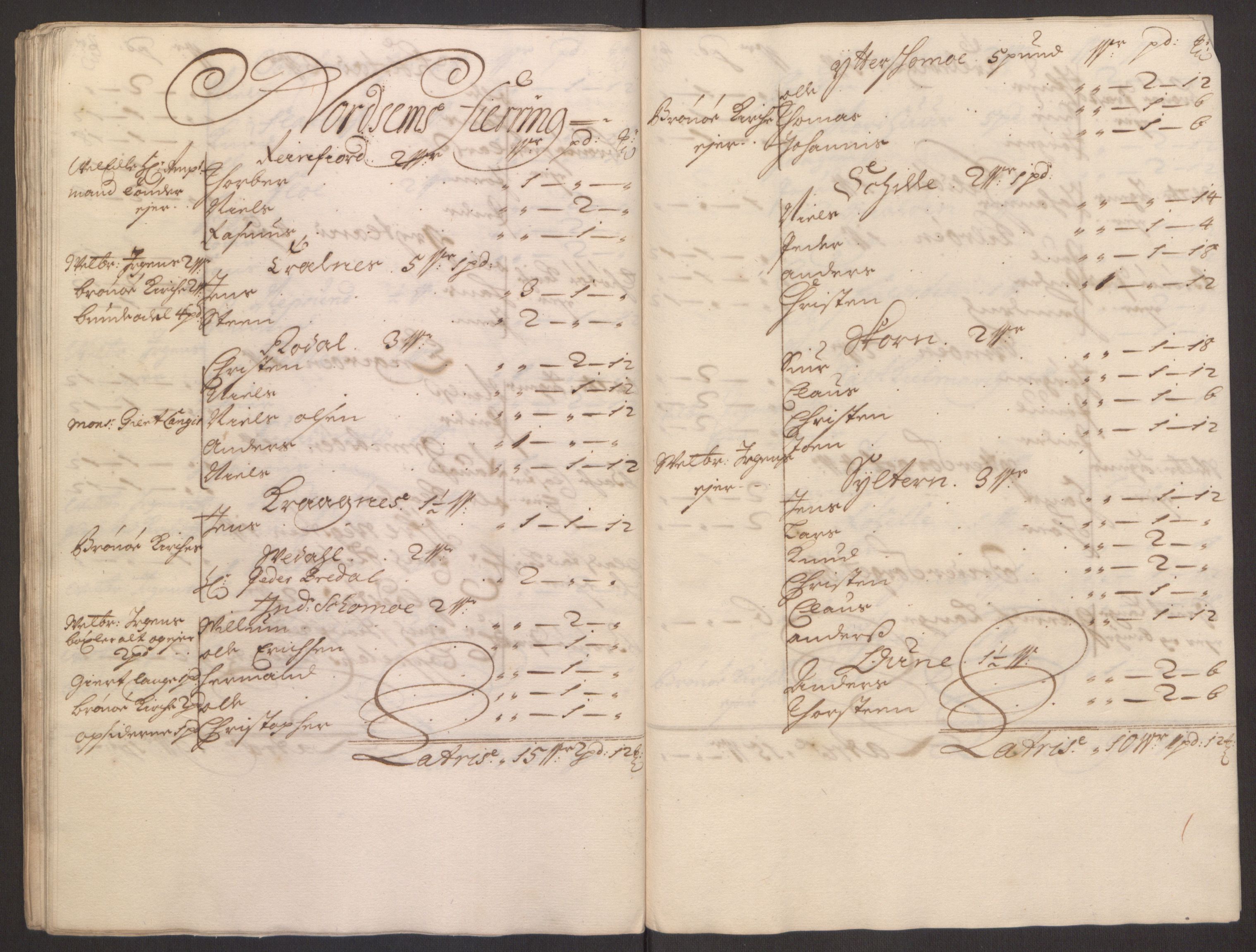 Rentekammeret inntil 1814, Reviderte regnskaper, Fogderegnskap, AV/RA-EA-4092/R65/L4505: Fogderegnskap Helgeland, 1693-1696, p. 223