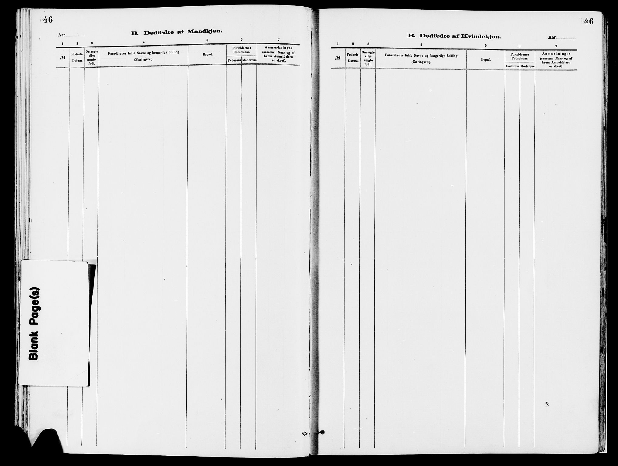 Åmot prestekontor, Hedmark, AV/SAH-PREST-056/H/Ha/Haa/L0010: Parish register (official) no. 10, 1884-1889, p. 46