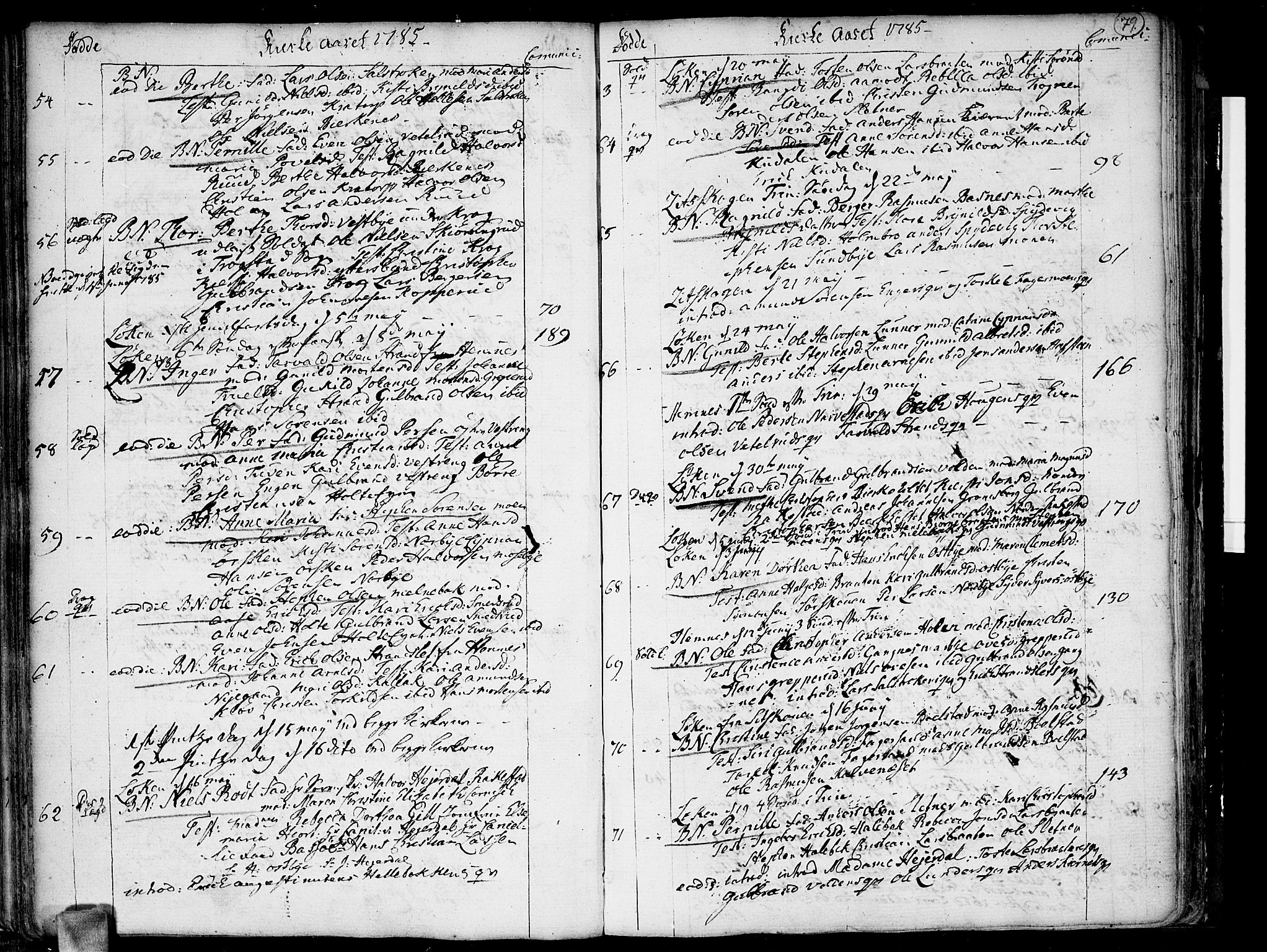 Høland prestekontor Kirkebøker, SAO/A-10346a/F/Fa/L0005: Parish register (official) no. I 5, 1780-1793, p. 79
