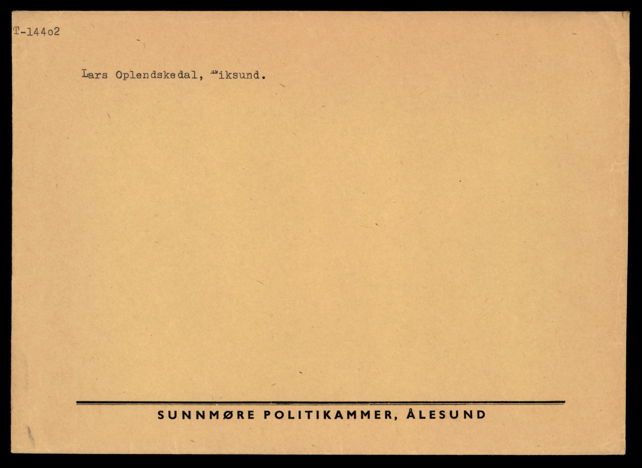 Møre og Romsdal vegkontor - Ålesund trafikkstasjon, AV/SAT-A-4099/F/Fe/L0045: Registreringskort for kjøretøy T 14320 - T 14444, 1927-1998, p. 2099