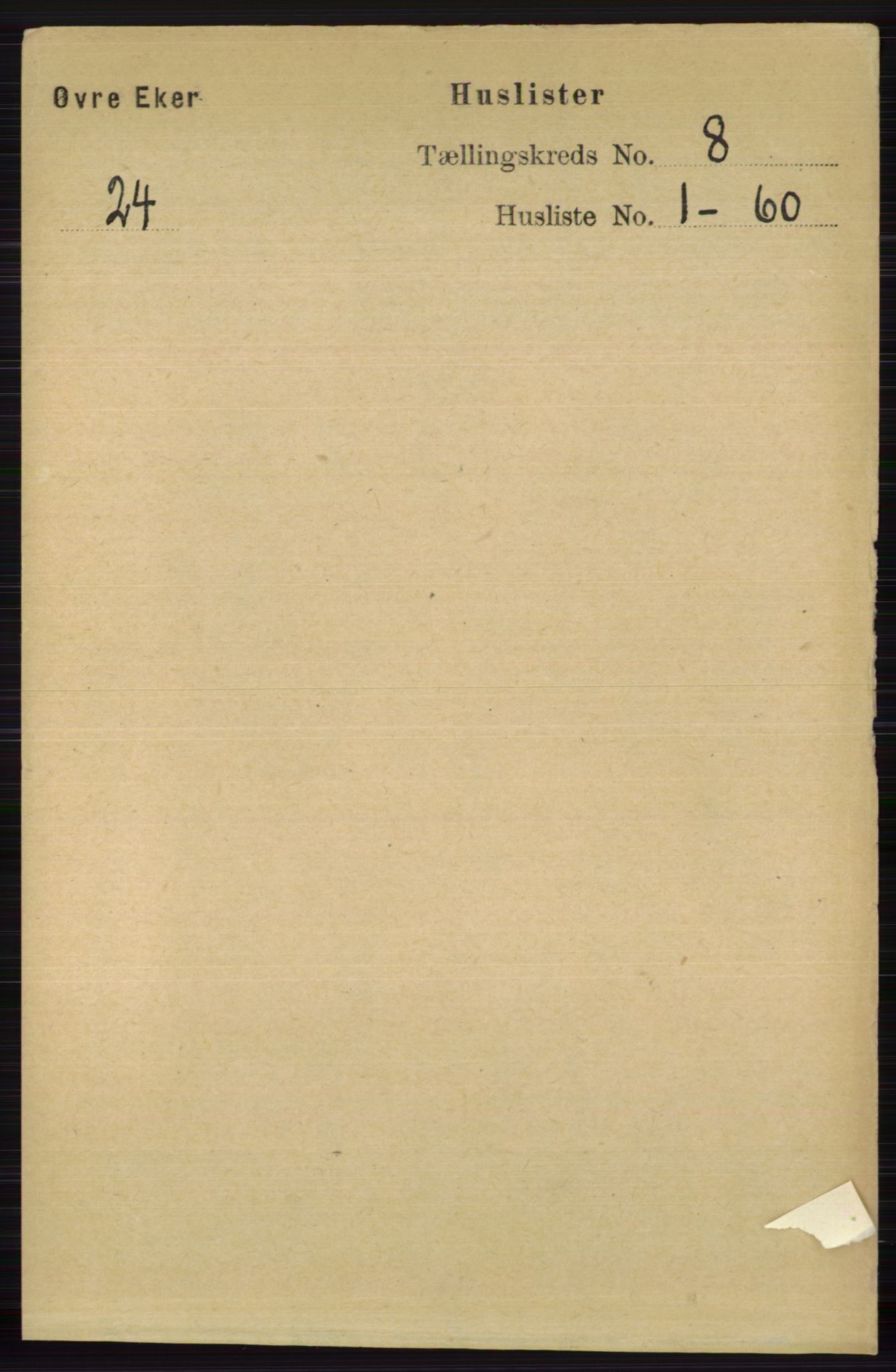 RA, 1891 census for 0624 Øvre Eiker, 1891, p. 3167