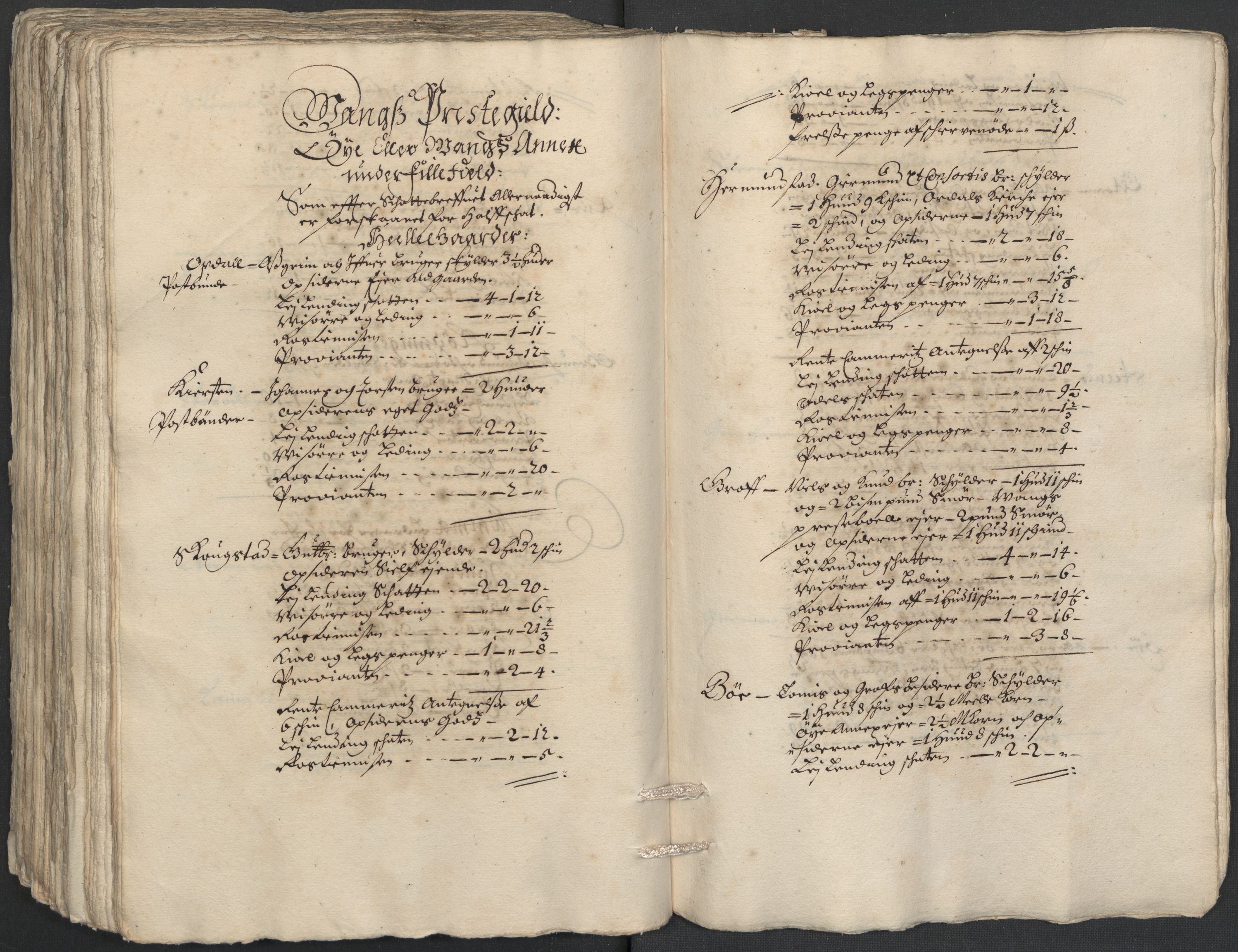 Rentekammeret inntil 1814, Reviderte regnskaper, Fogderegnskap, AV/RA-EA-4092/R18/L1297: Fogderegnskap Hadeland, Toten og Valdres, 1699, p. 247