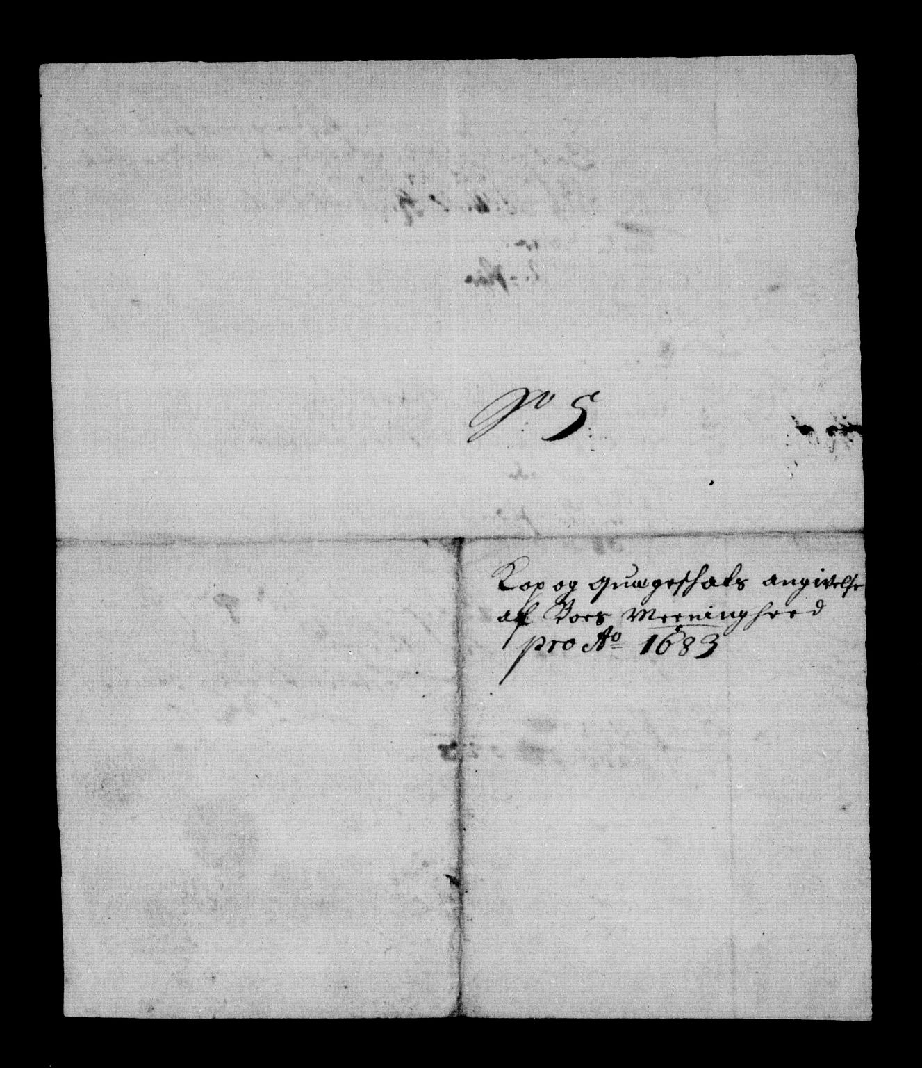 Rentekammeret inntil 1814, Reviderte regnskaper, Stiftamtstueregnskaper, Trondheim stiftamt og Nordland amt, AV/RA-EA-6044/R/Rg/L0073: Trondheim stiftamt og Nordland amt, 1683