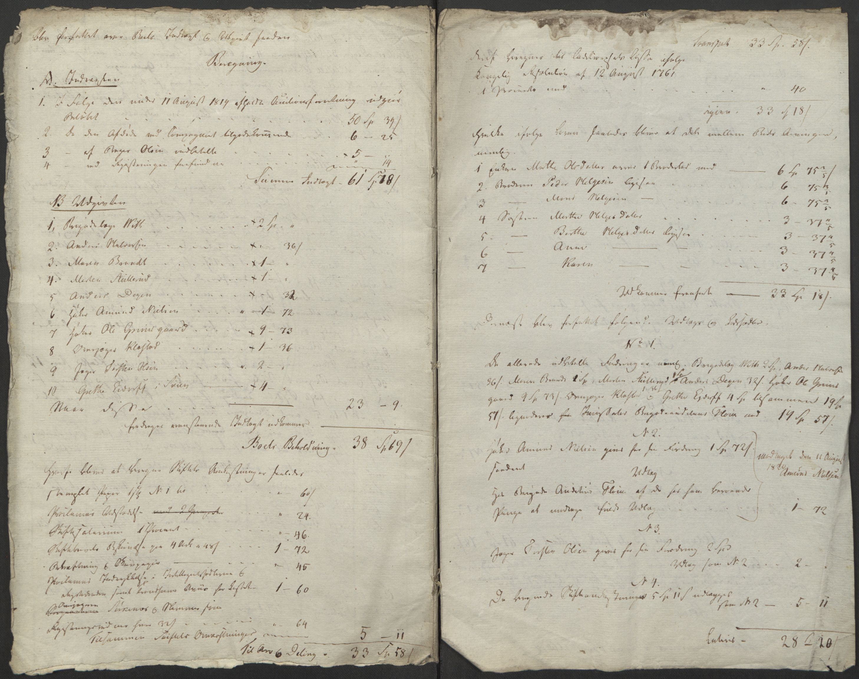 Forsvaret, Generalauditøren, AV/RA-RAFA-1772/F/Fj/Fjb/L0005: Skifter 1818 - 1823, 1818-1823, p. 67