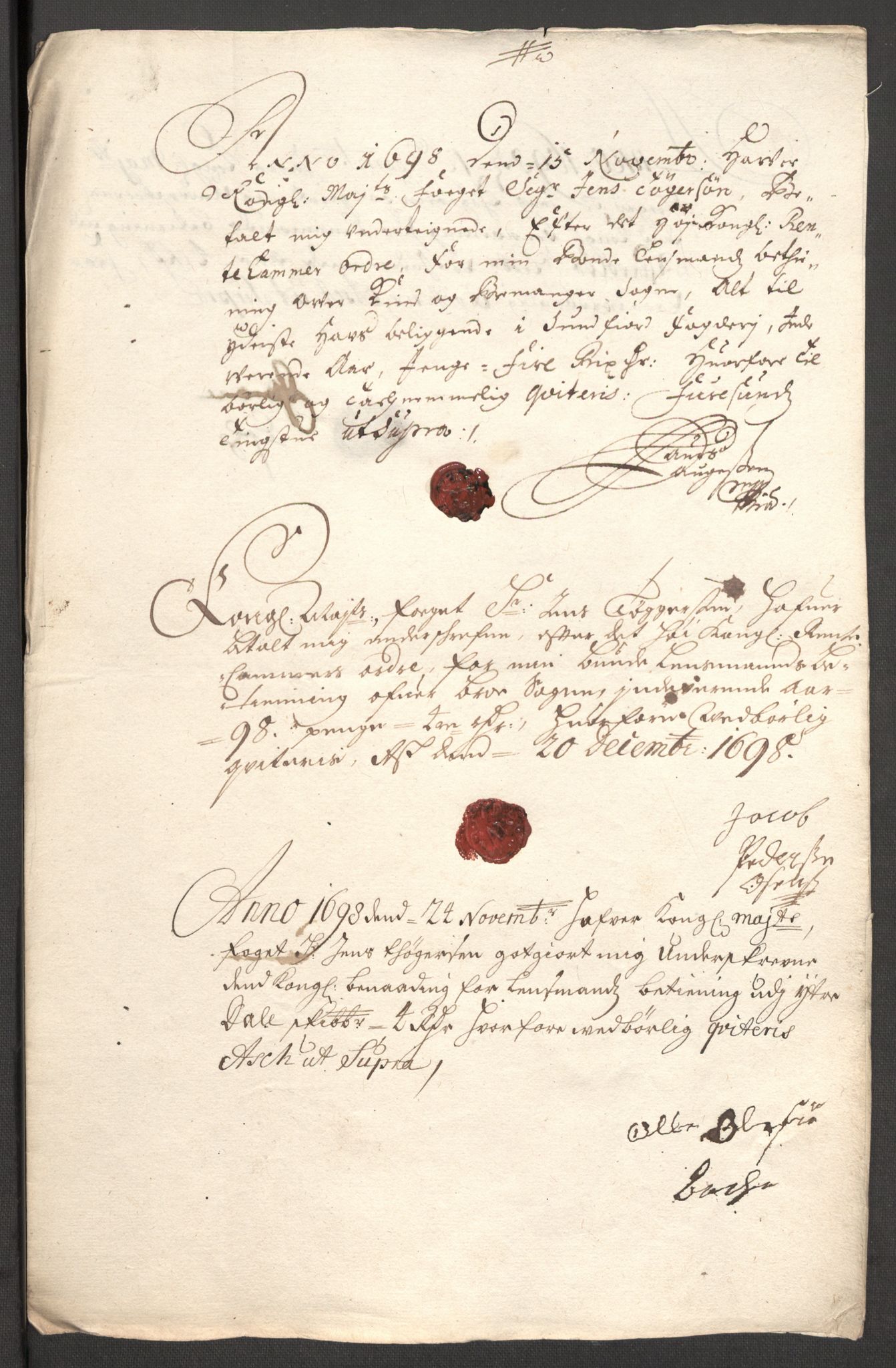 Rentekammeret inntil 1814, Reviderte regnskaper, Fogderegnskap, AV/RA-EA-4092/R53/L3423: Fogderegnskap Sunn- og Nordfjord, 1697-1698, p. 360