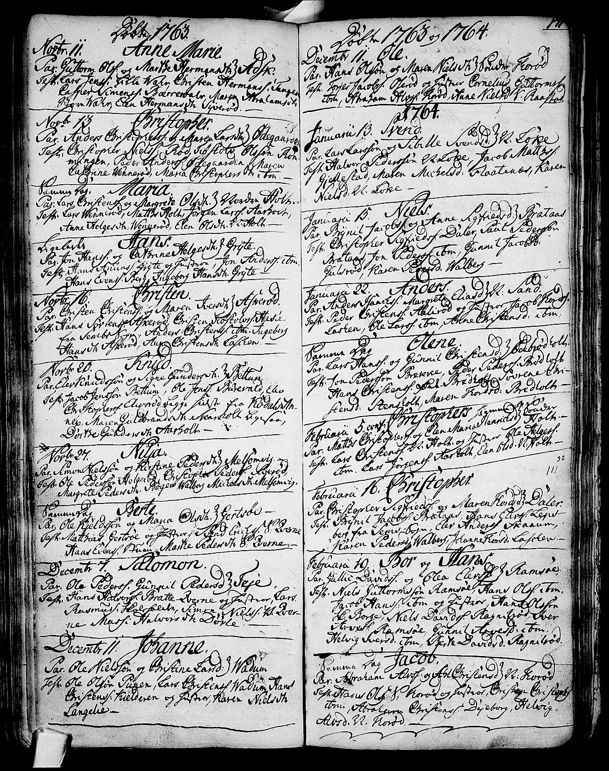 Stokke kirkebøker, AV/SAKO-A-320/F/Fa/L0002: Parish register (official) no. I 2, 1732-1770, p. 171