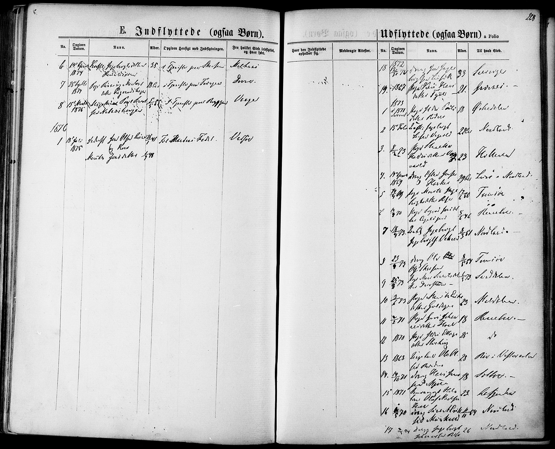 Ministerialprotokoller, klokkerbøker og fødselsregistre - Sør-Trøndelag, SAT/A-1456/678/L0900: Parish register (official) no. 678A09, 1872-1881, p. 268