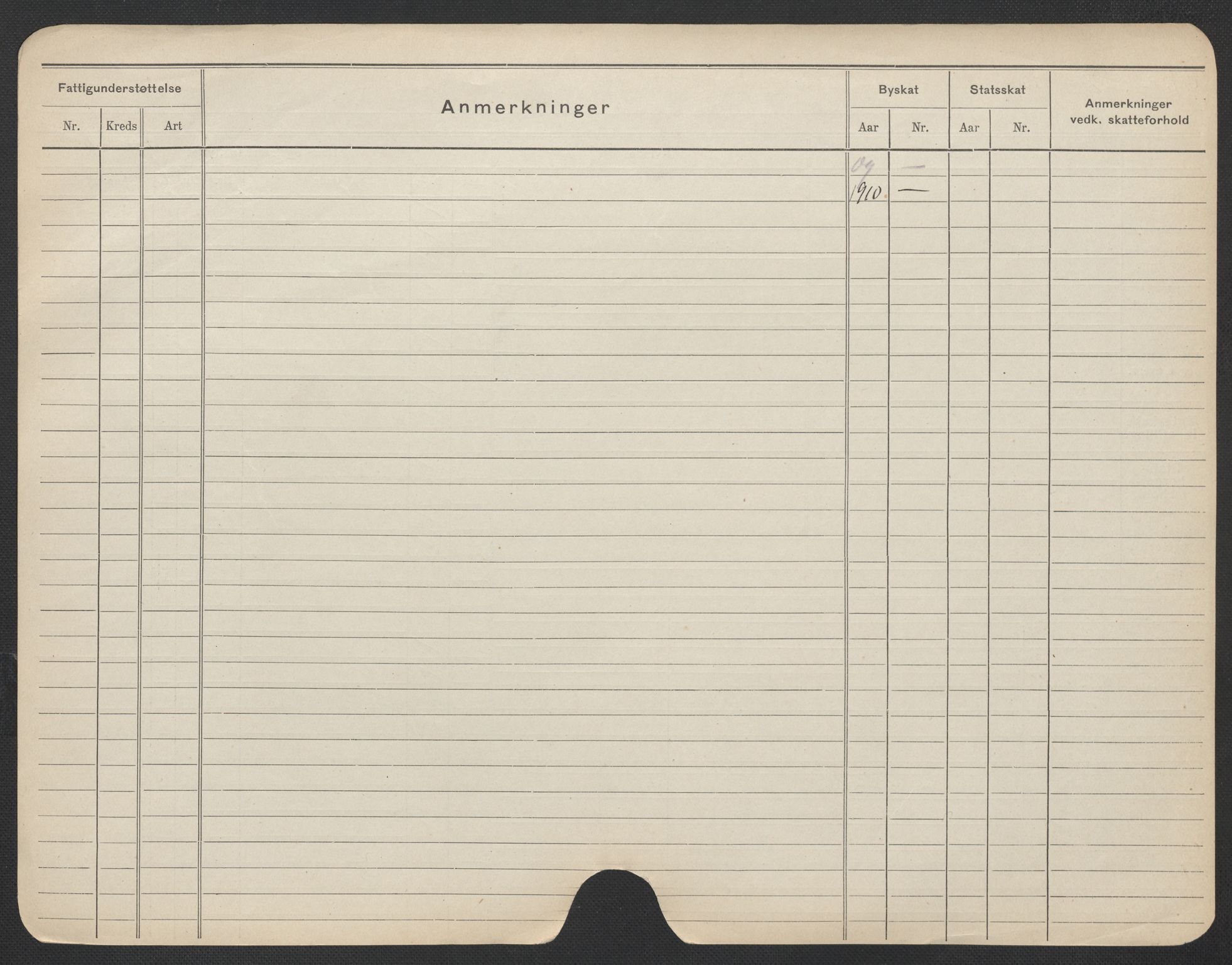 Oslo folkeregister, Registerkort, AV/SAO-A-11715/F/Fa/Fac/L0020: Kvinner, 1906-1914, p. 325b