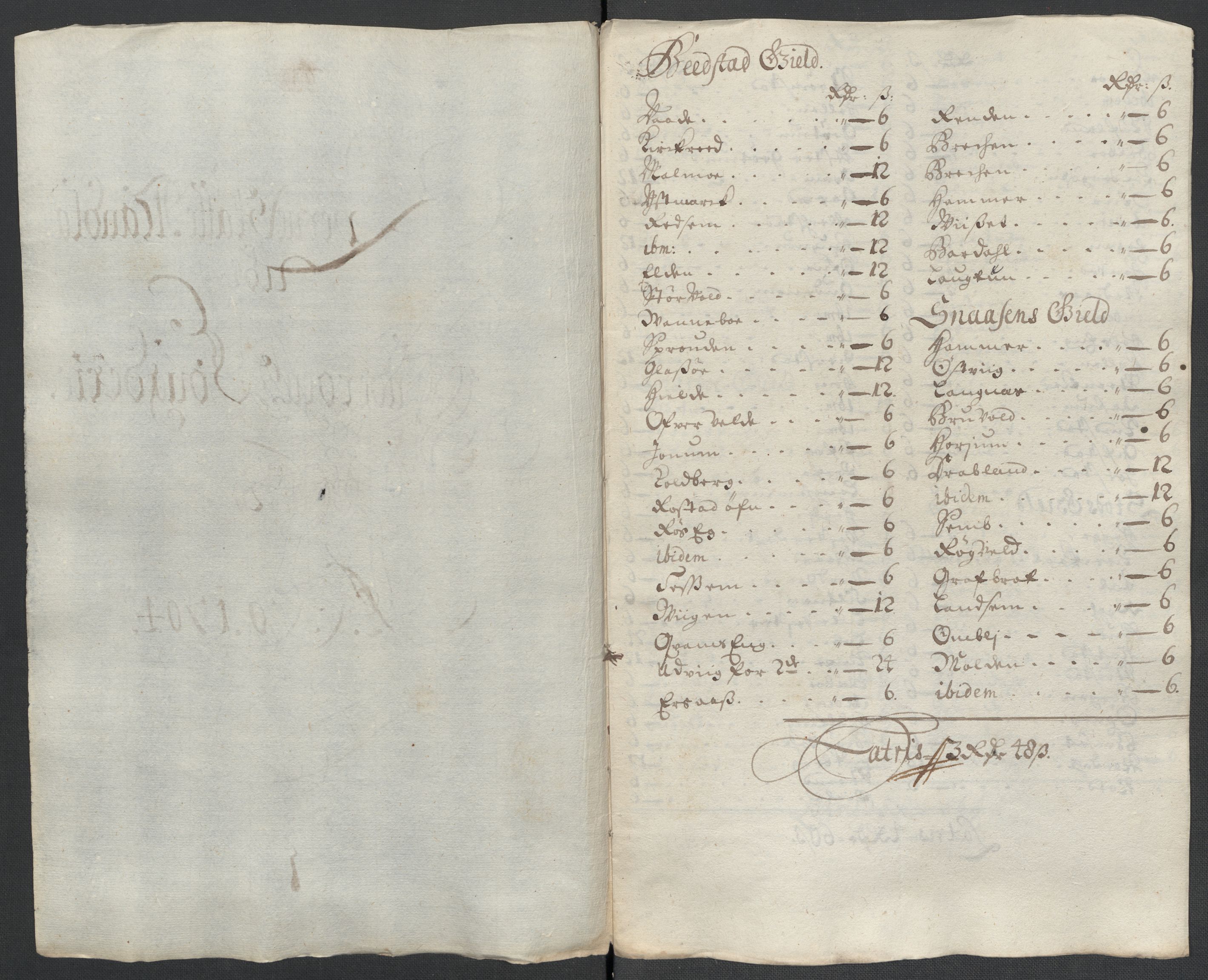 Rentekammeret inntil 1814, Reviderte regnskaper, Fogderegnskap, RA/EA-4092/R63/L4313: Fogderegnskap Inderøy, 1703-1704, p. 464