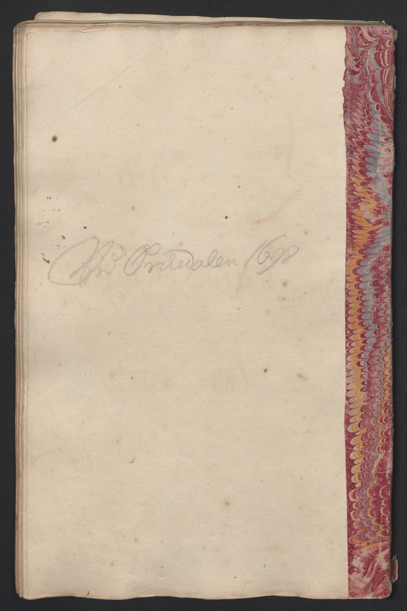 Rentekammeret inntil 1814, Reviderte regnskaper, Fogderegnskap, AV/RA-EA-4092/R60/L3948: Fogderegnskap Orkdal og Gauldal, 1698, p. 109