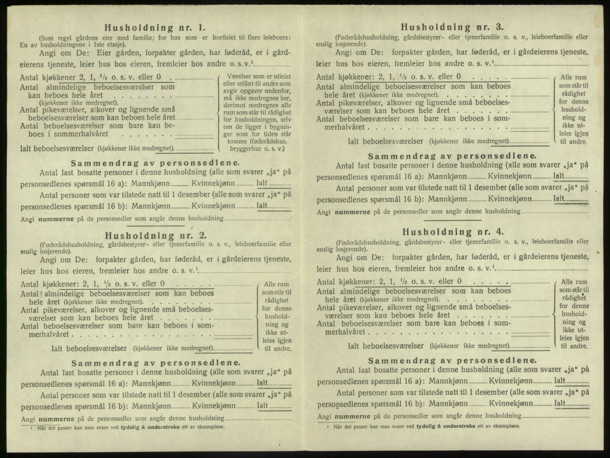 SAB, 1920 census for Gaular, 1920, p. 613