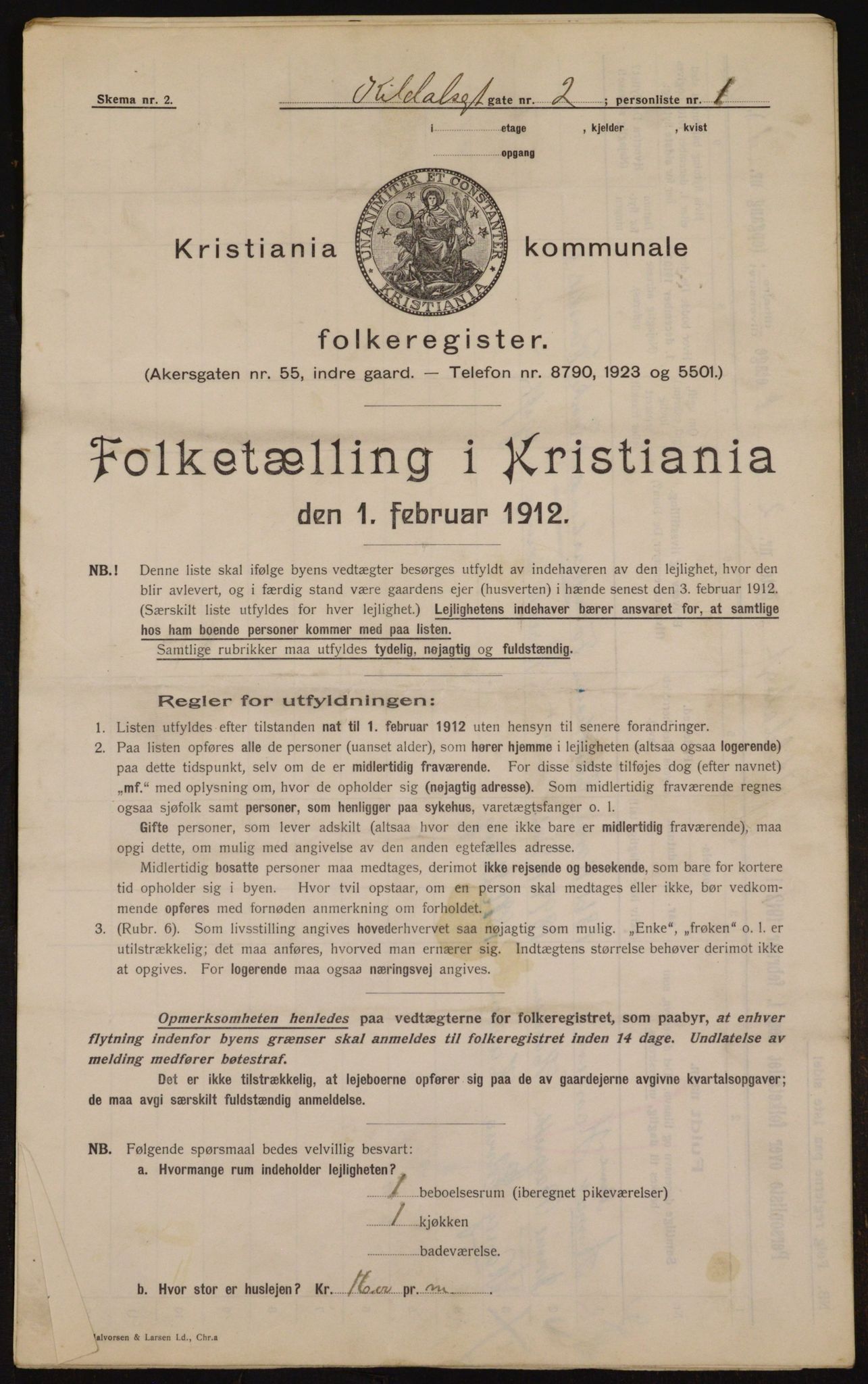 OBA, Municipal Census 1912 for Kristiania, 1912, p. 49742