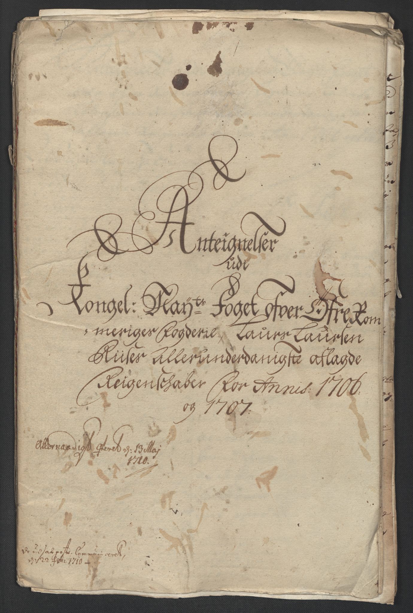 Rentekammeret inntil 1814, Reviderte regnskaper, Fogderegnskap, AV/RA-EA-4092/R12/L0718: Fogderegnskap Øvre Romerike, 1706-1707, p. 435