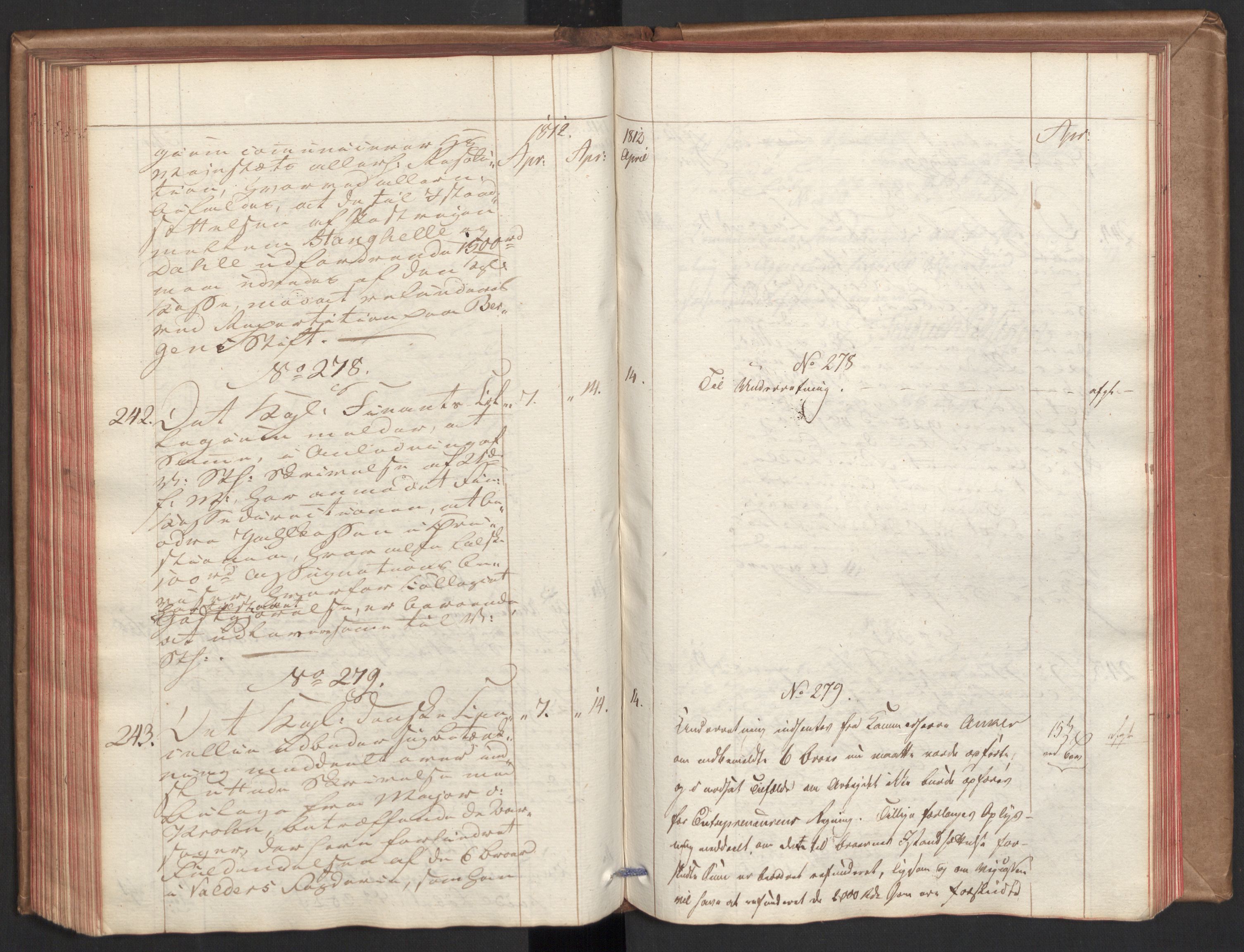 Stattholderembetet 1810-1814, 2. kontor (Kontor B), AV/RA-EA-5432/Aa/L0001: Kollegial referatprotokoll,  j.nr. 1-283,  l.nr. 1-327, 1810-1812, p. 161