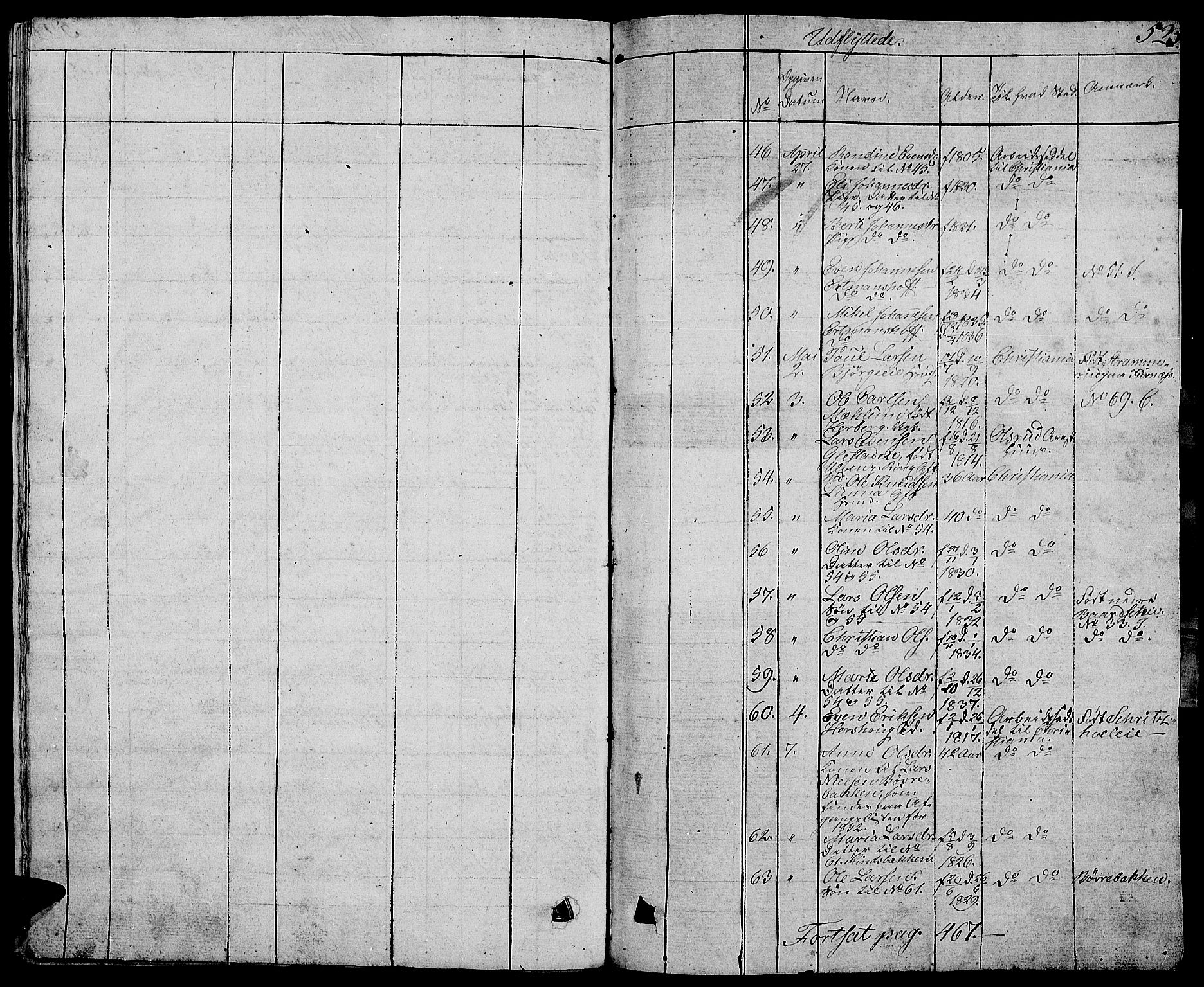 Ringsaker prestekontor, AV/SAH-PREST-014/L/La/L0004: Parish register (copy) no. 4, 1827-1838, p. 523