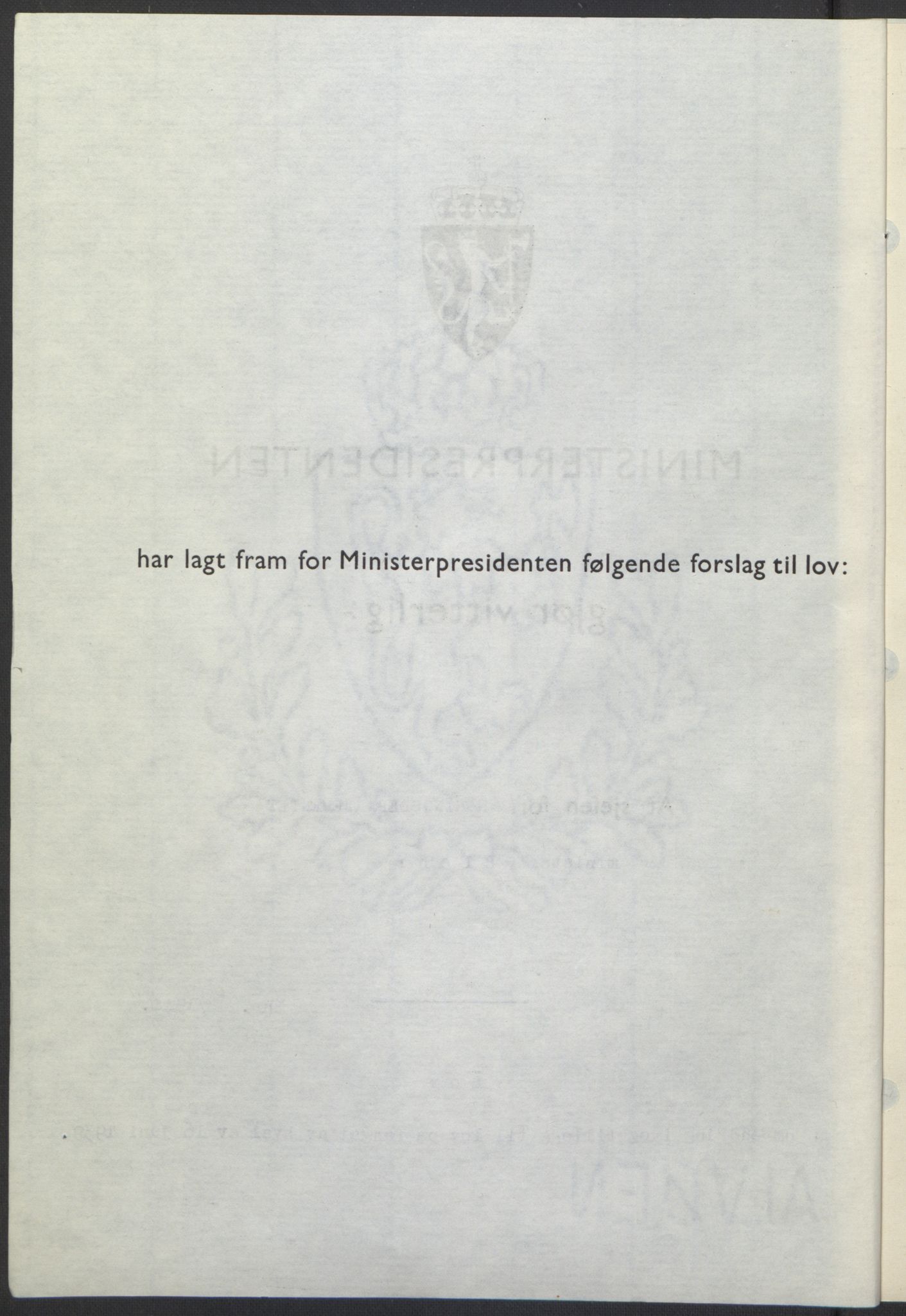 NS-administrasjonen 1940-1945 (Statsrådsekretariatet, de kommisariske statsråder mm), AV/RA-S-4279/D/Db/L0100: Lover, 1944, p. 43