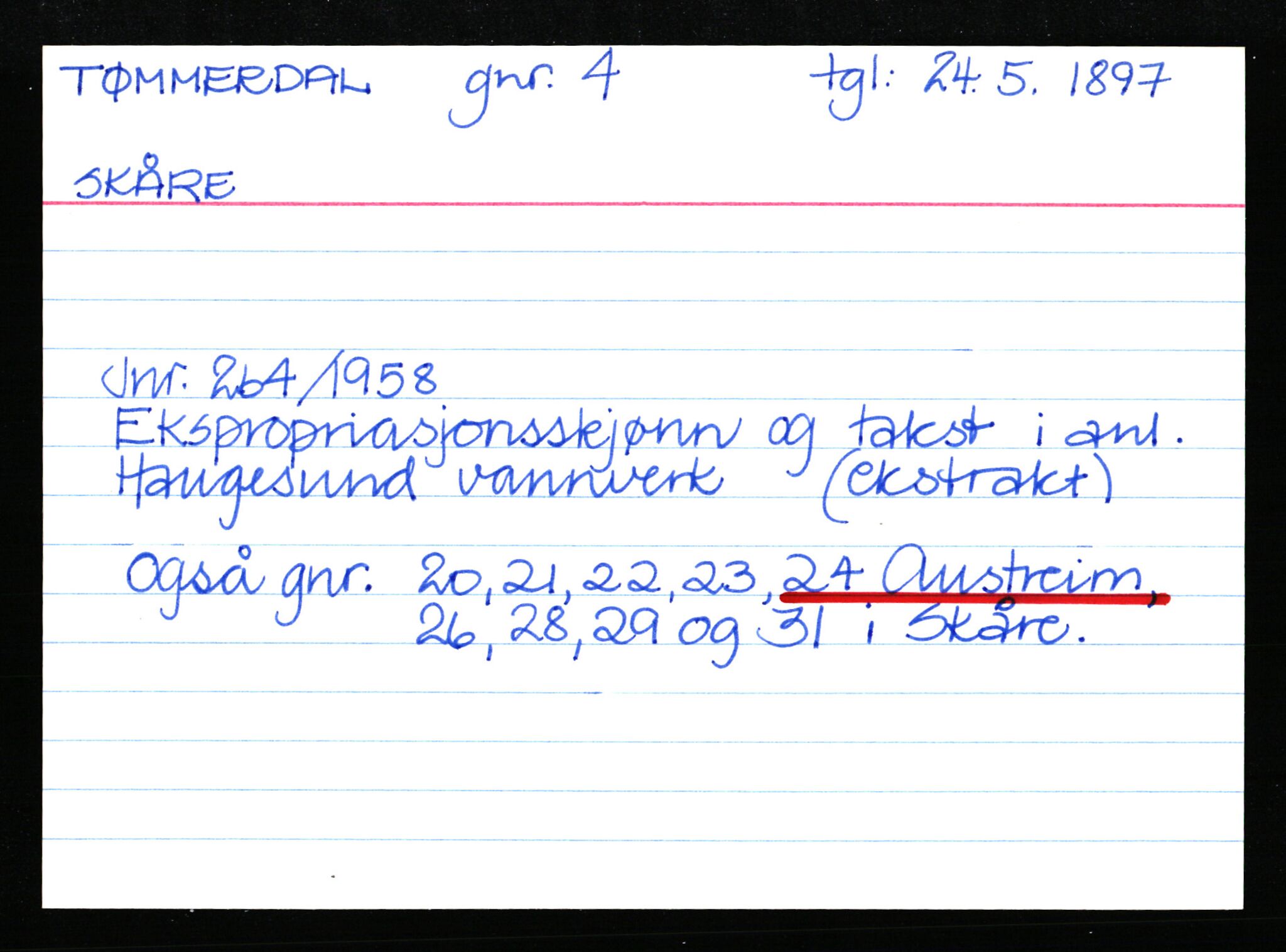 Statsarkivet i Stavanger, AV/SAST-A-101971/03/Y/Yk/L0043: Registerkort sortert etter gårdsnavn: Tysvær - Vanvik indre, 1750-1930, p. 35