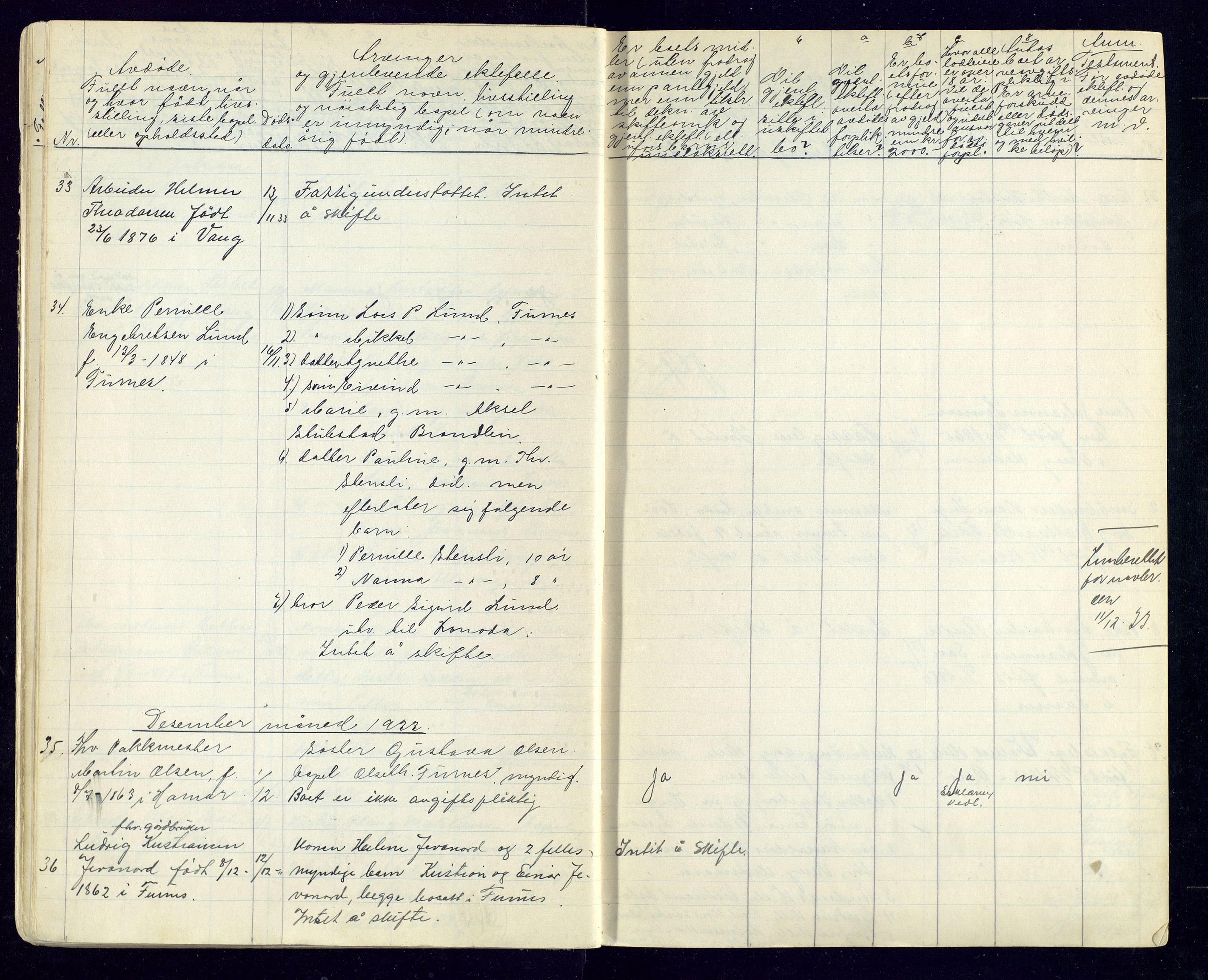 Brumunddal lensmannskontor, AV/SAH-LHR-012/H/Ha/L0001/0003: Dødsfallsprotokoller / Dødsfallsprotokoll, 1931-1946