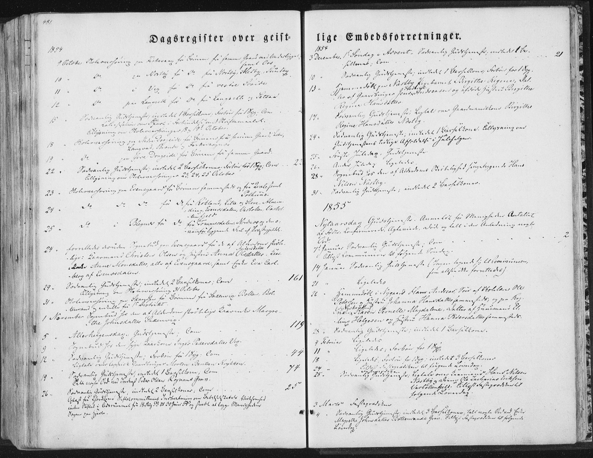 Ministerialprotokoller, klokkerbøker og fødselsregistre - Nordland, SAT/A-1459/847/L0667: Parish register (official) no. 847A07, 1842-1871, p. 481