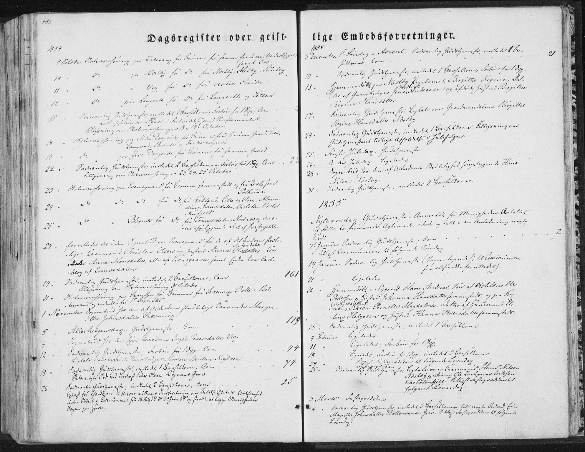 Ministerialprotokoller, klokkerbøker og fødselsregistre - Nordland, AV/SAT-A-1459/847/L0667: Parish register (official) no. 847A07, 1842-1871, p. 481