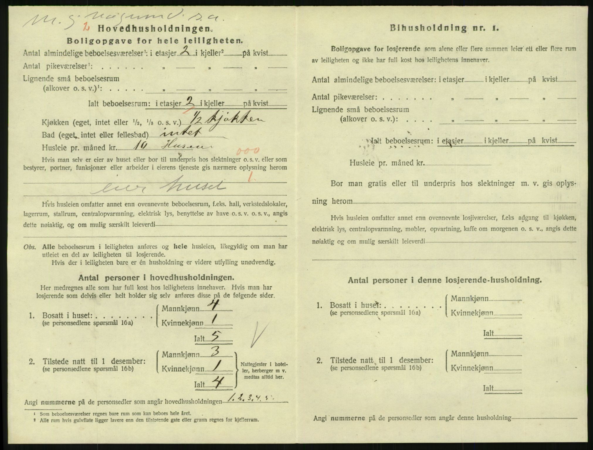 SAKO, 1920 census for Larvik, 1920, p. 7095