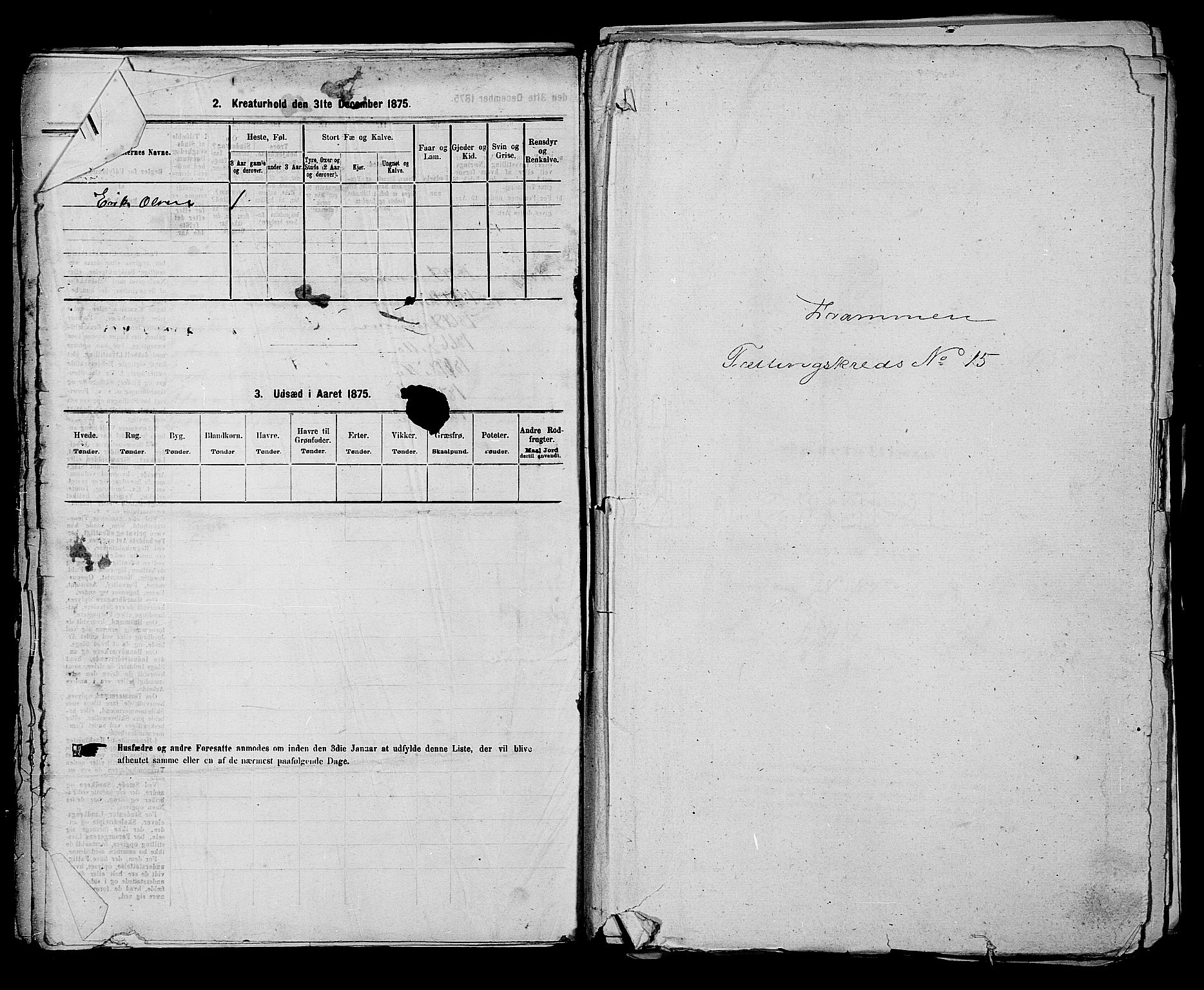 SAKO, 1875 census for 0602 Drammen, 1875, p. 1624