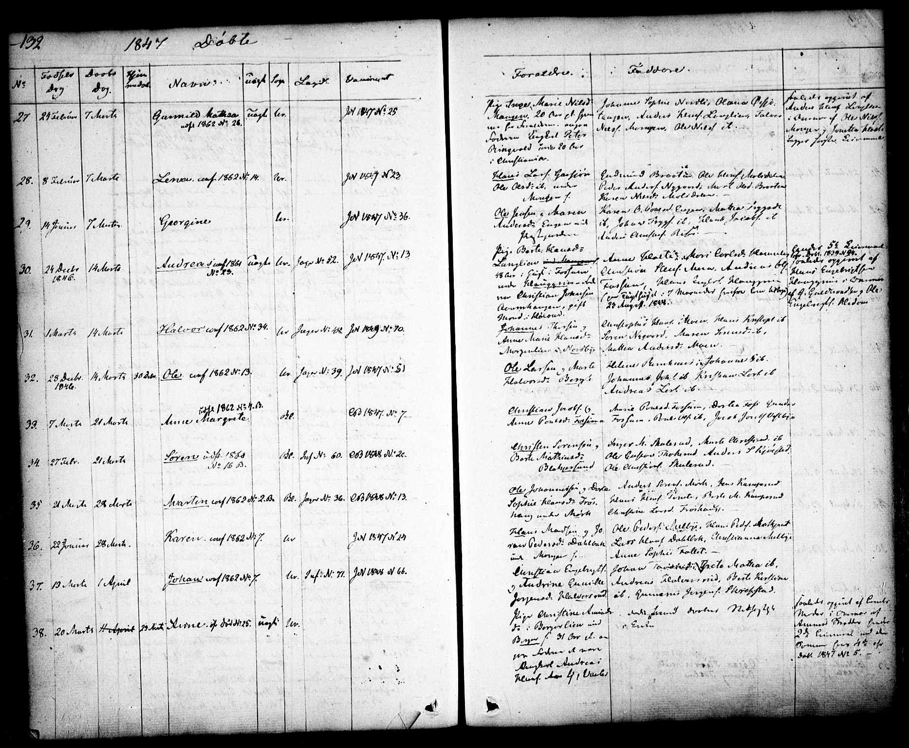 Aurskog prestekontor Kirkebøker, SAO/A-10304a/F/Fa/L0006: Parish register (official) no. I 6, 1829-1853, p. 132
