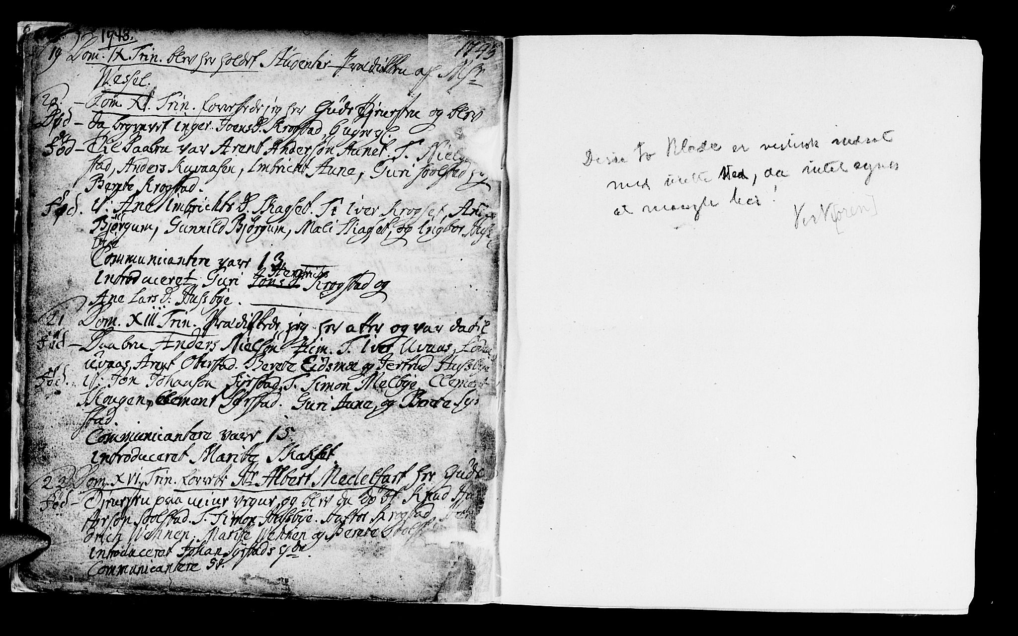 Ministerialprotokoller, klokkerbøker og fødselsregistre - Sør-Trøndelag, AV/SAT-A-1456/667/L0793: Parish register (official) no. 667A01, 1742-1790