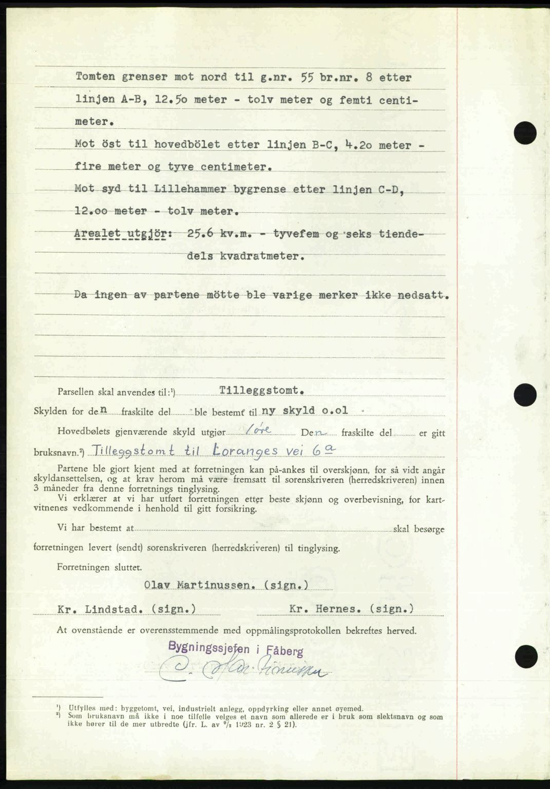 Sør-Gudbrandsdal tingrett, SAH/TING-004/H/Hb/Hbd/L0022: Mortgage book no. A22, 1948-1948, Diary no: : 1293/1948