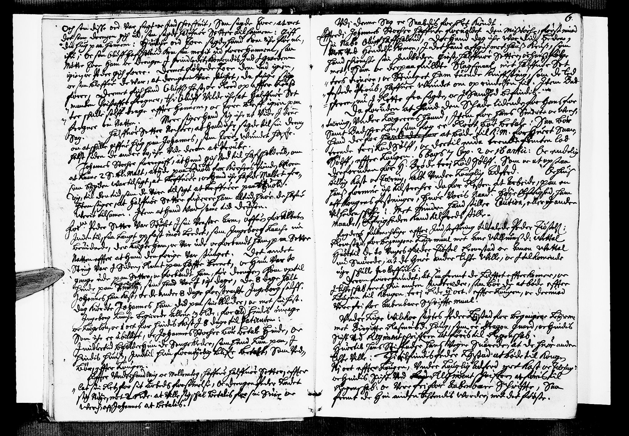 Øvre Romerike sorenskriveri, AV/SAO-A-10649/F/Fb/L0029: Tingbok 29, 1690, p. 5b-6a