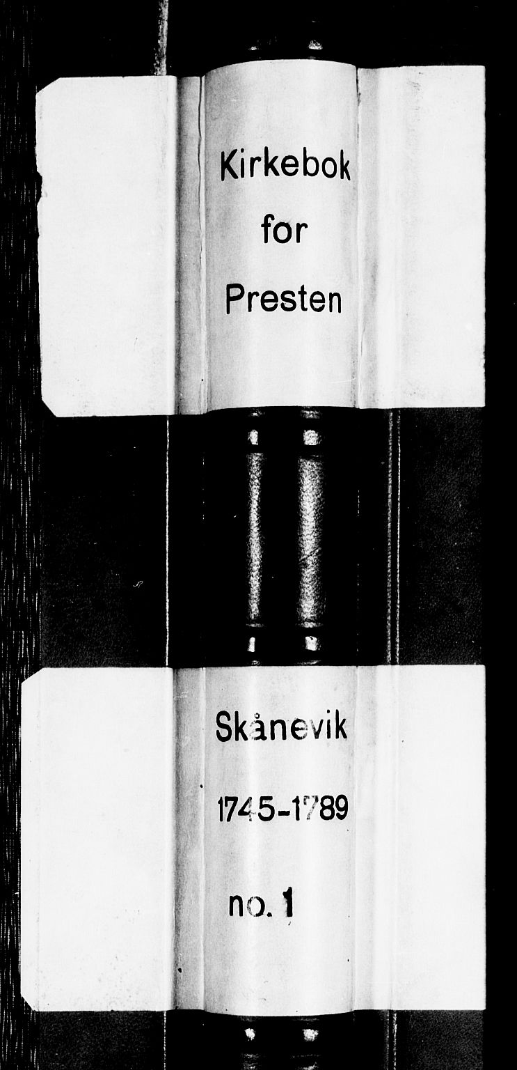 Skånevik sokneprestembete, AV/SAB-A-77801/H/Haa: Parish register (official) no. A 1, 1745-1789
