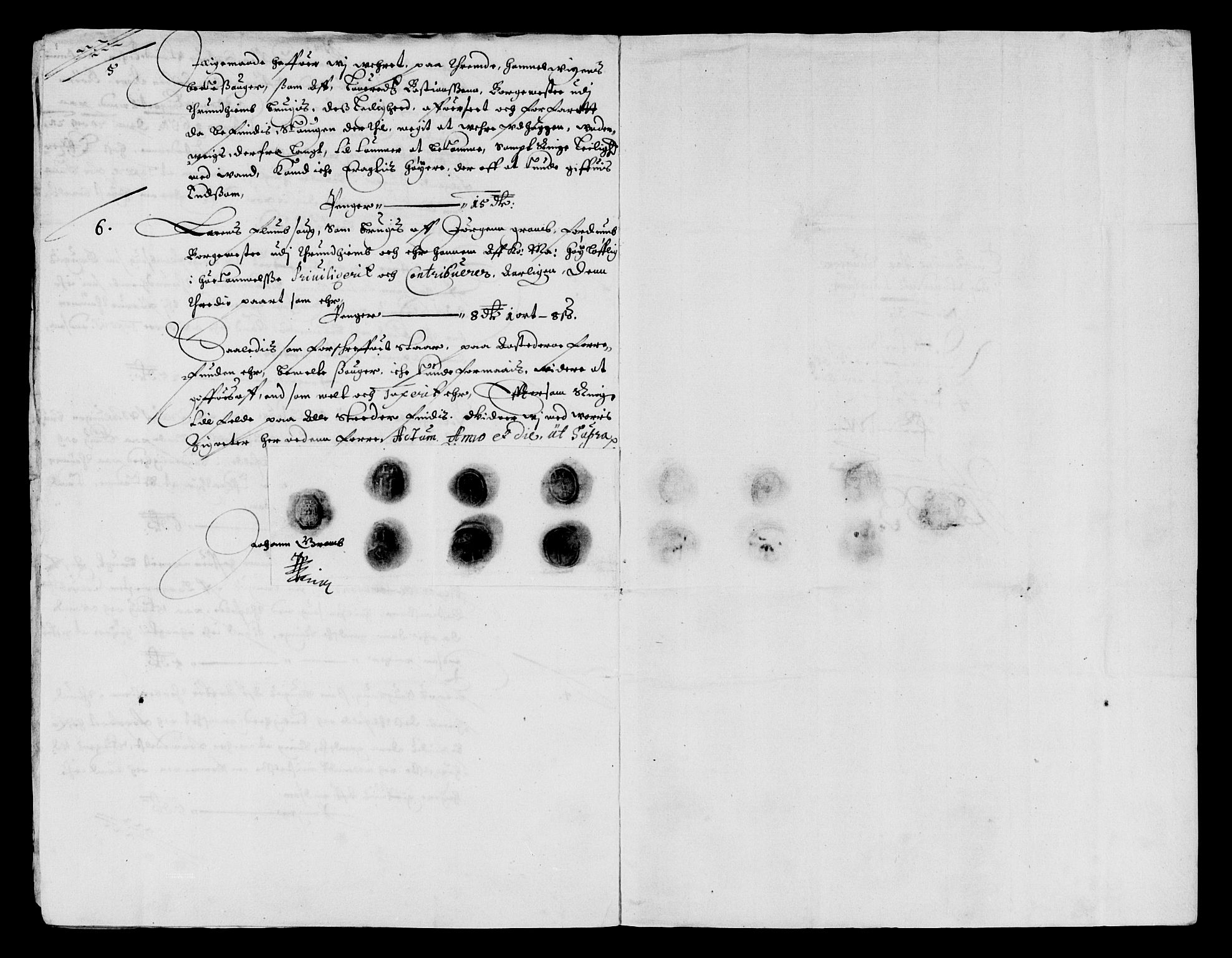 Rentekammeret inntil 1814, Reviderte regnskaper, Lensregnskaper, AV/RA-EA-5023/R/Rb/Rbw/L0106: Trondheim len, 1651-1652