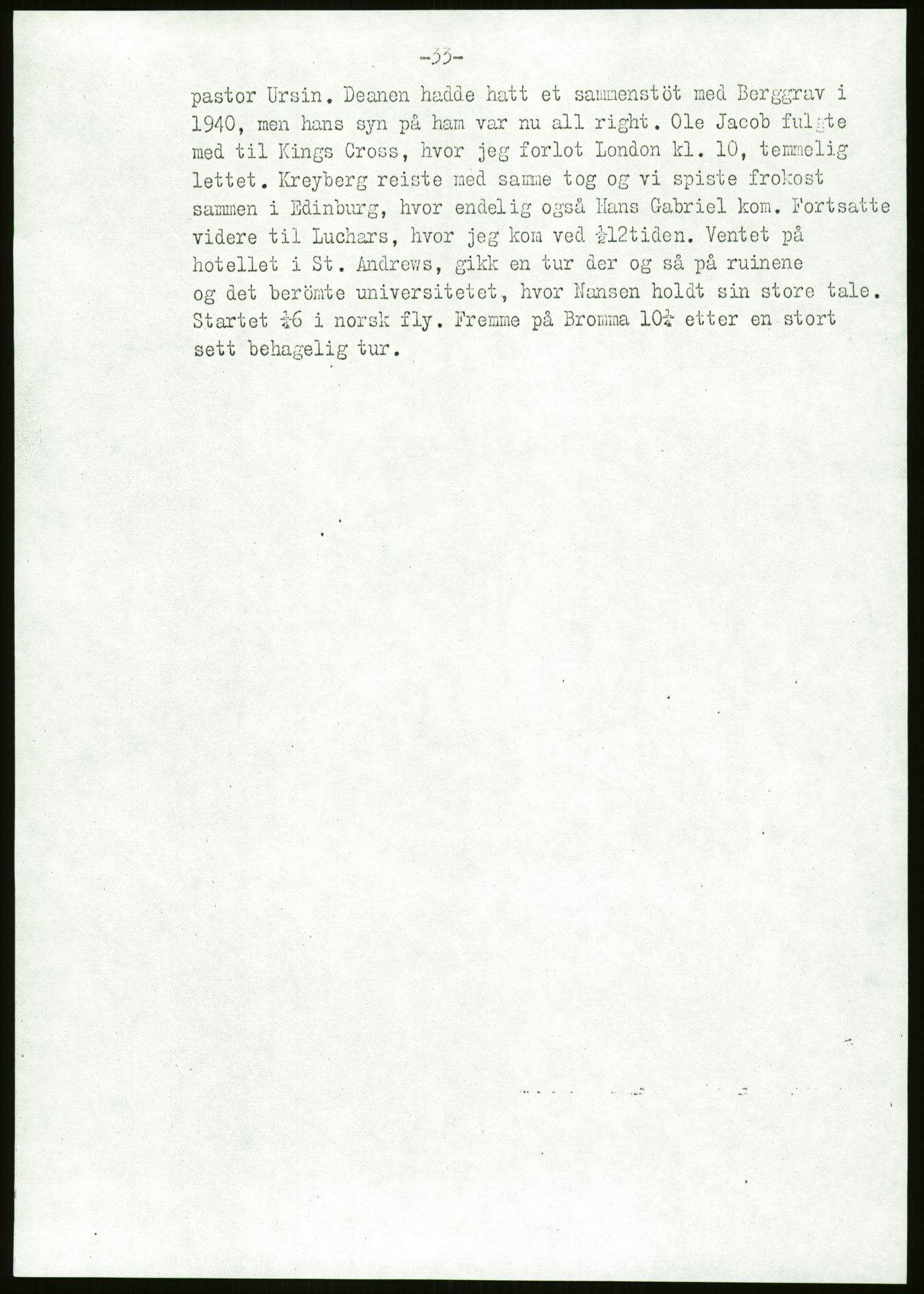 Ustvedt, Hans Jacob / Ustvedt familien, AV/RA-PA-1248/H/L0047/0002: Dagbøker / Londondagboken, 1943, p. 33