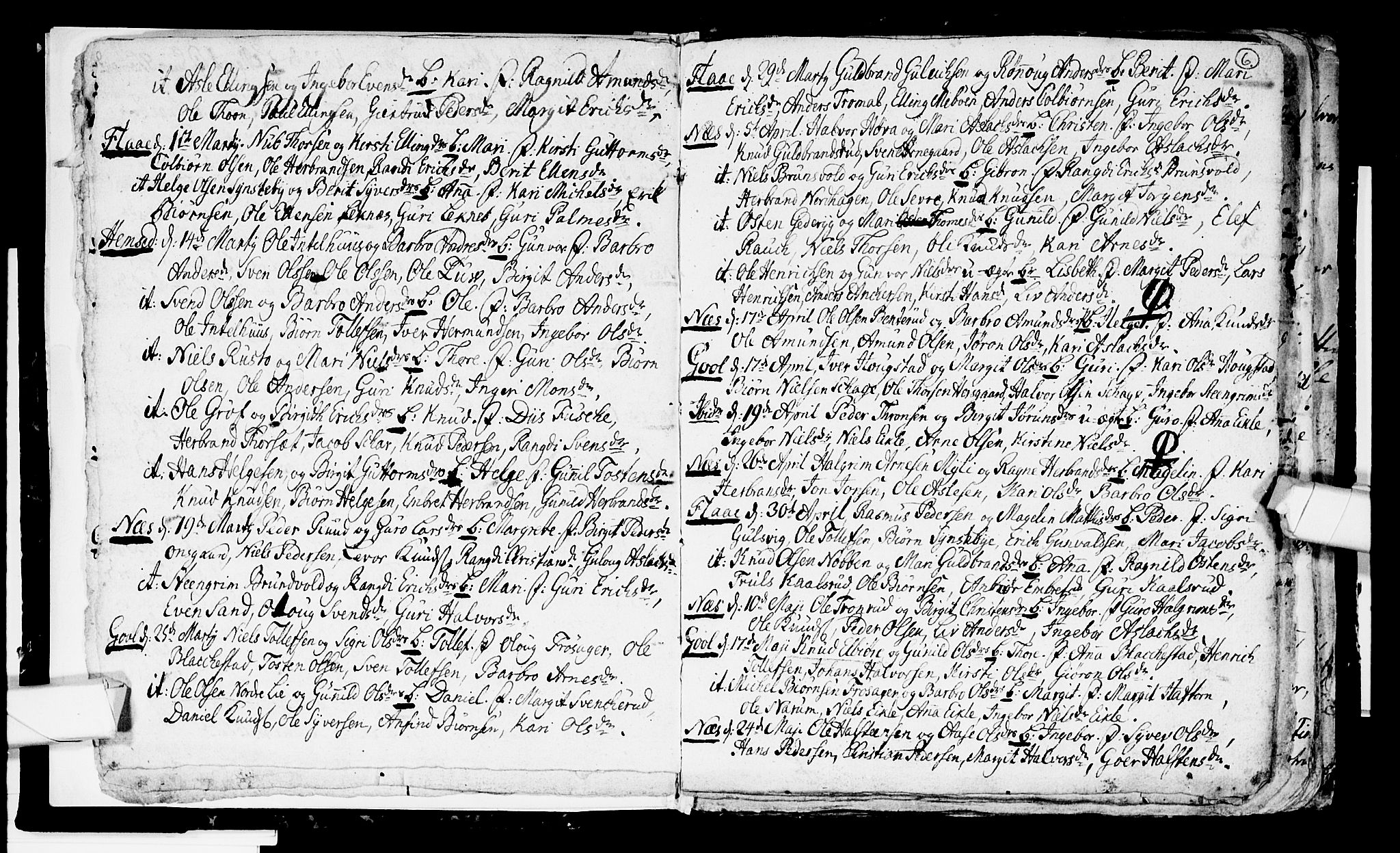 Nes kirkebøker, SAKO/A-236/F/Fa/L0003: Parish register (official) no. 3, 1760-1764, p. 6